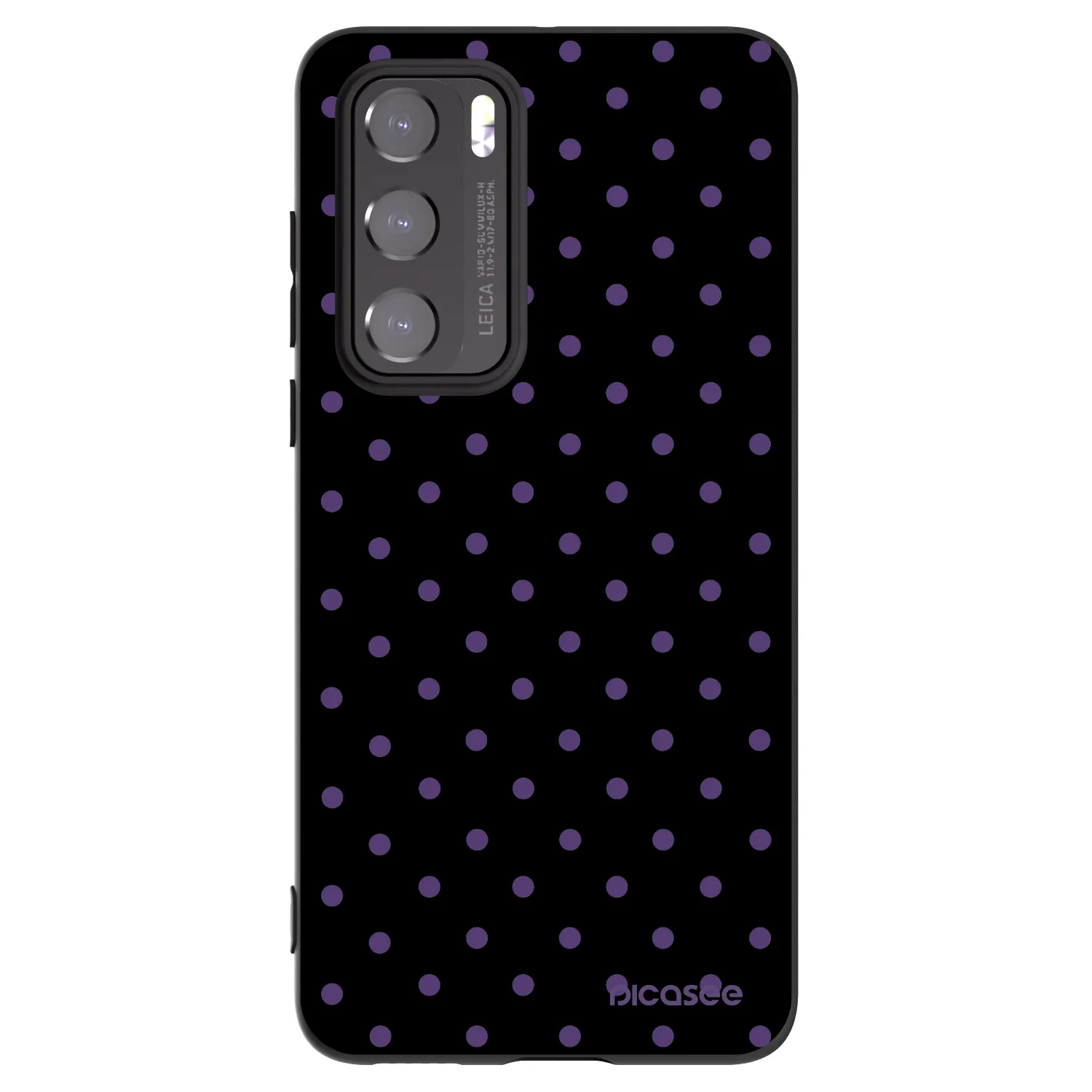 Picasee silikónový čierny obal pre Huawei P40 - Flickers