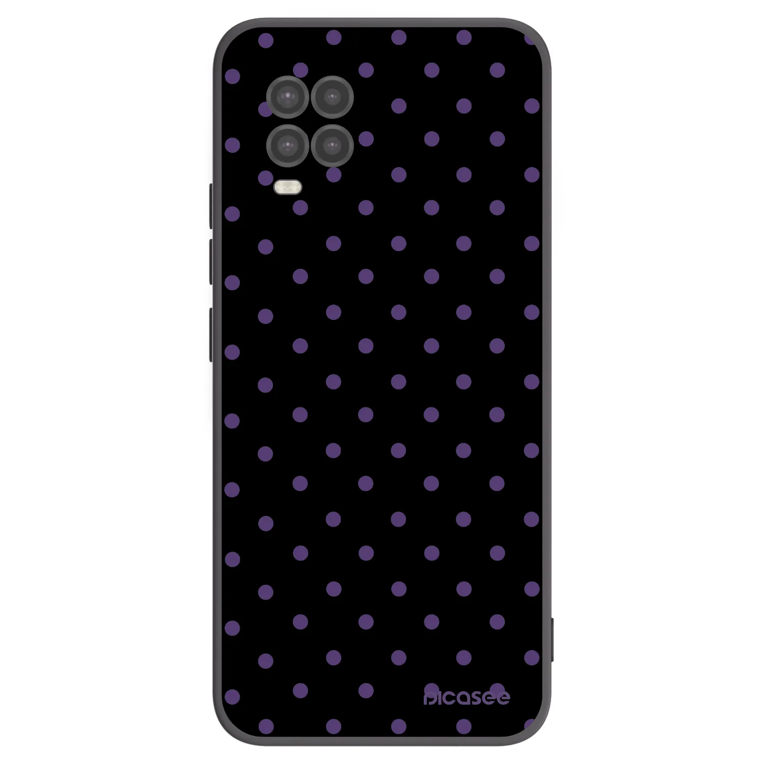 Picasee silikónový čierny obal pre Xiaomi Mi 10 Lite - Flickers