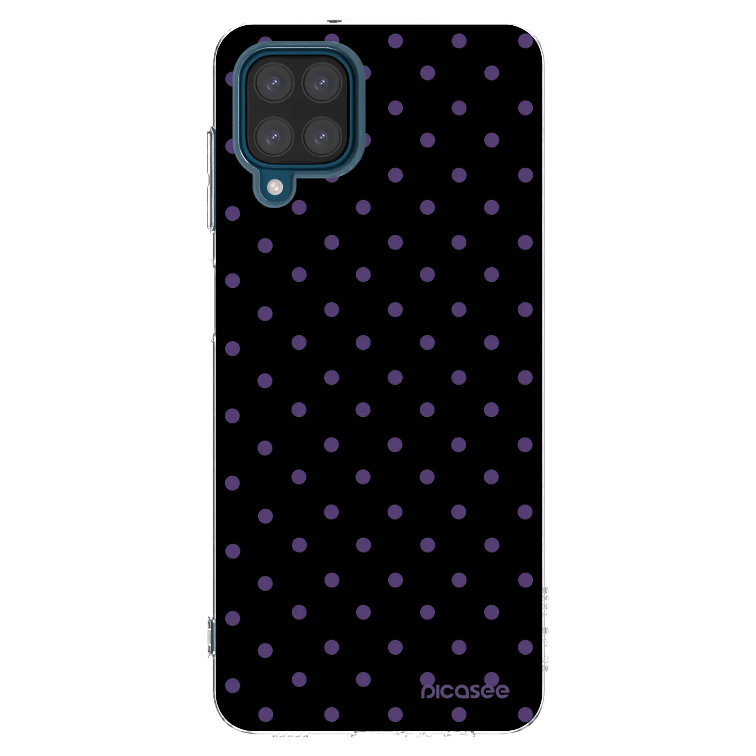 Picasee silikónový prehľadný obal pre Samsung Galaxy A12 A125F - Flickers