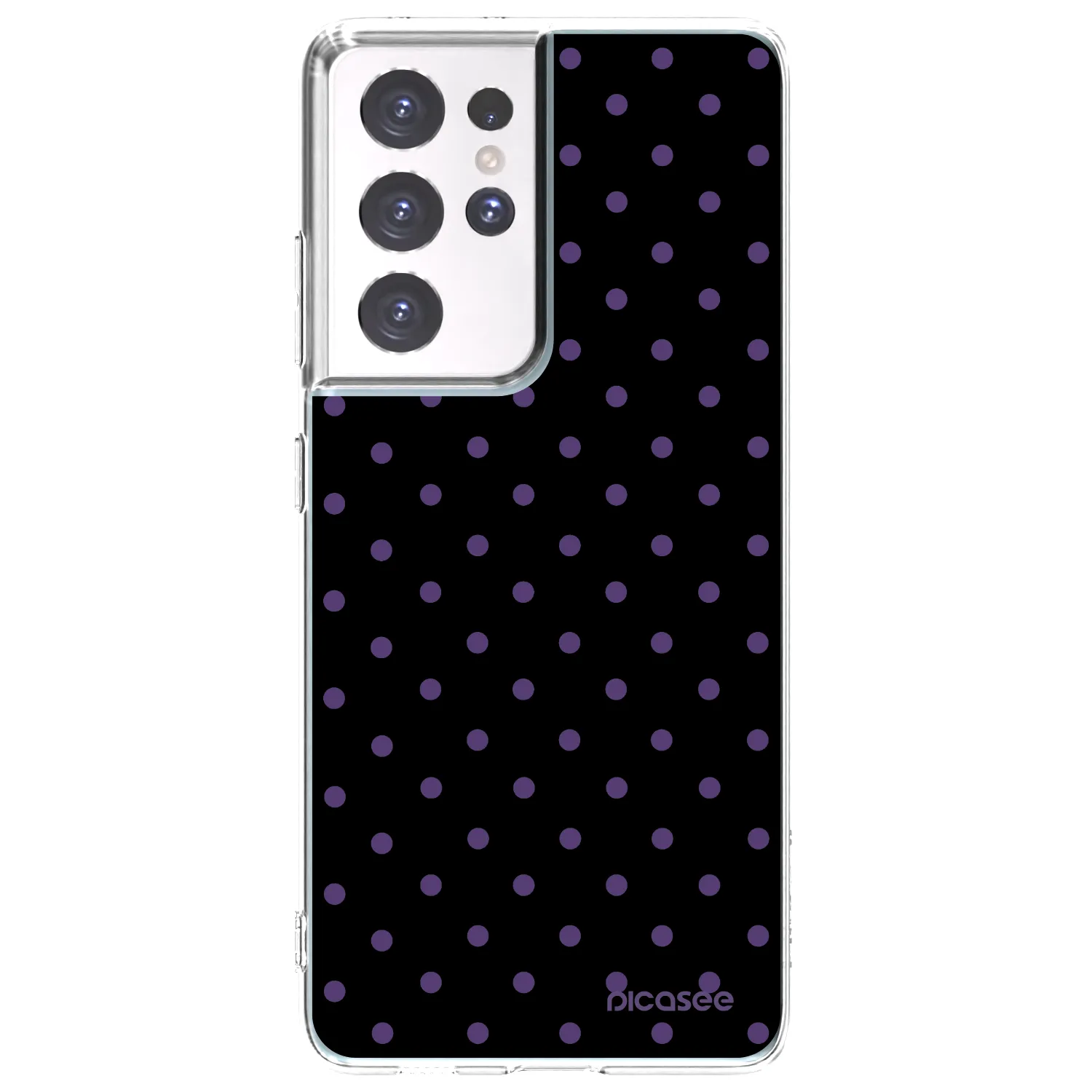Picasee silikónový prehľadný obal pre Samsung Galaxy S21 Ultra 5G G998B - Flickers