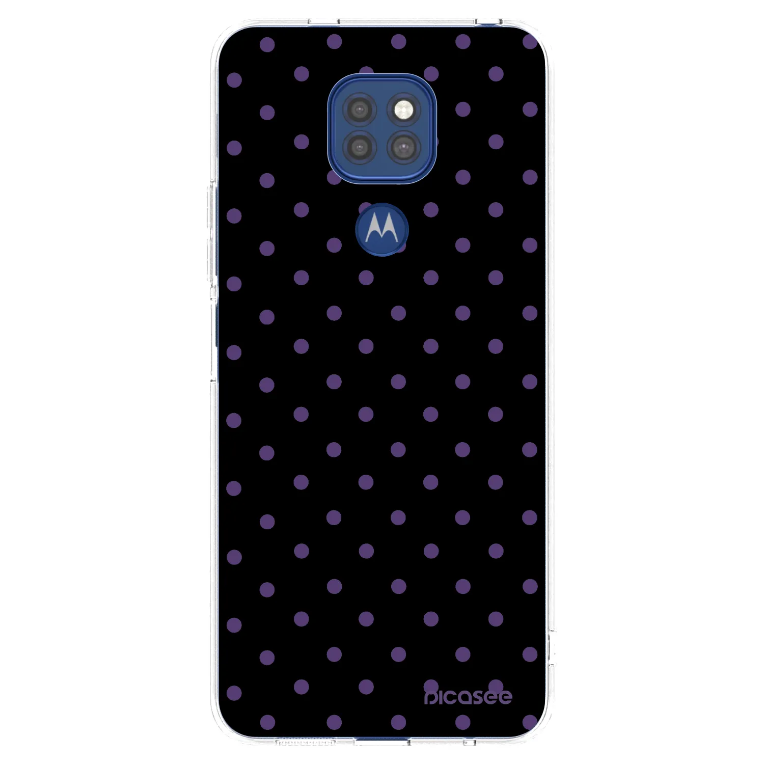 Picasee silikónový prehľadný obal pre Motorola Moto G9 Play - Flickers