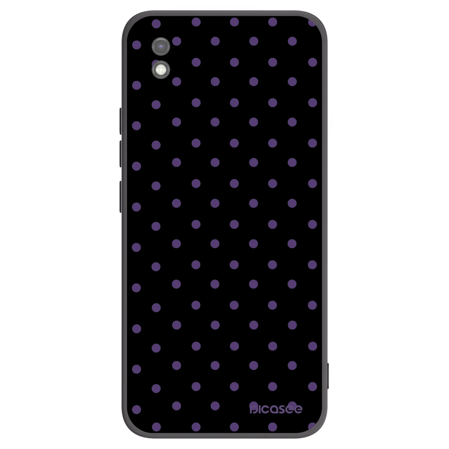 Picasee silikónový čierny obal pre Xiaomi Redmi 9AT - Flickers
