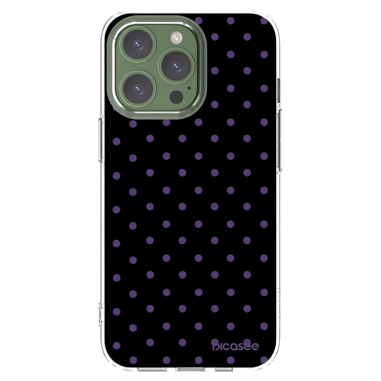 Picasee silikónový prehľadný obal pre Apple iPhone 13 Pro - Flickers