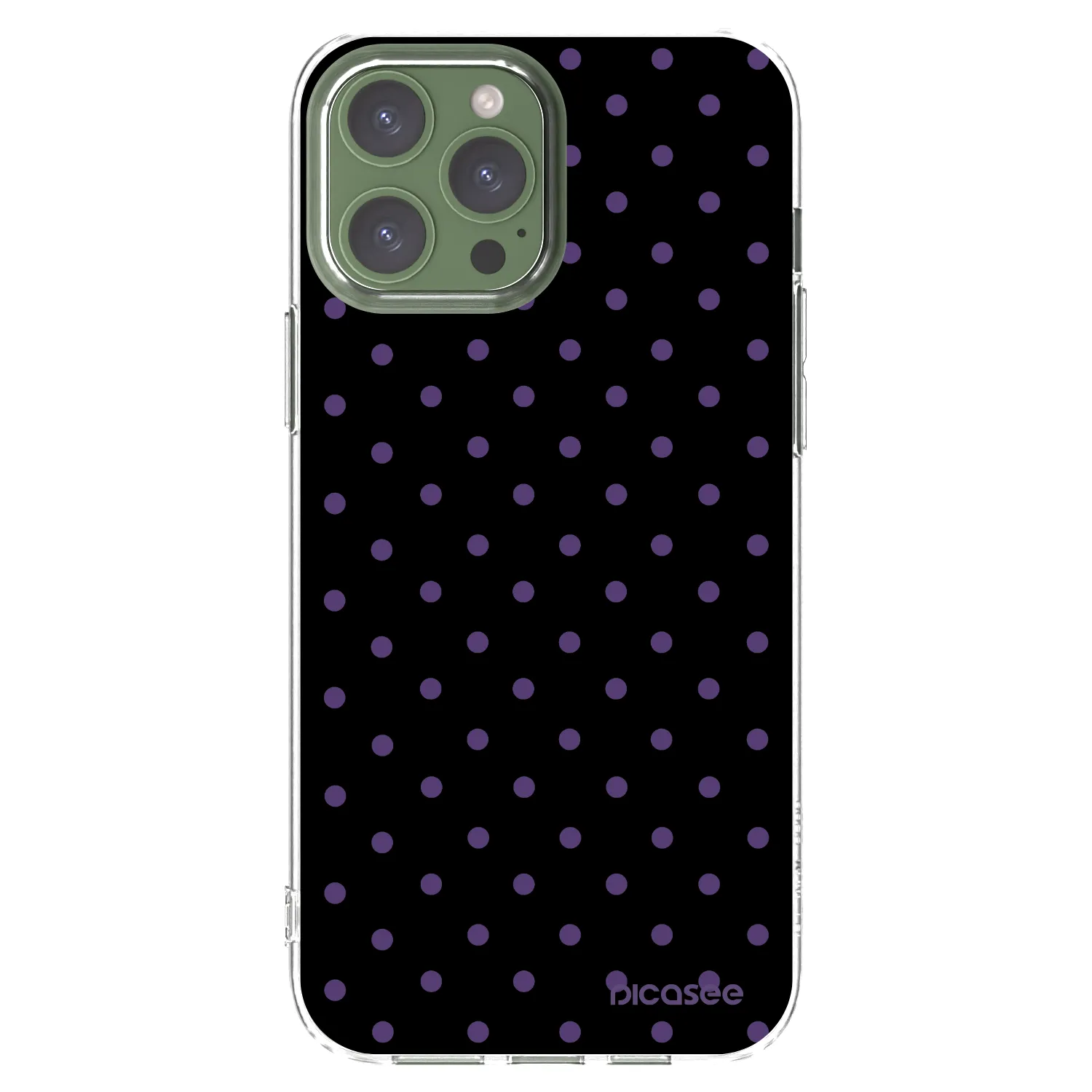 Picasee silikónový prehľadný obal pre Apple iPhone 13 Pro Max - Flickers