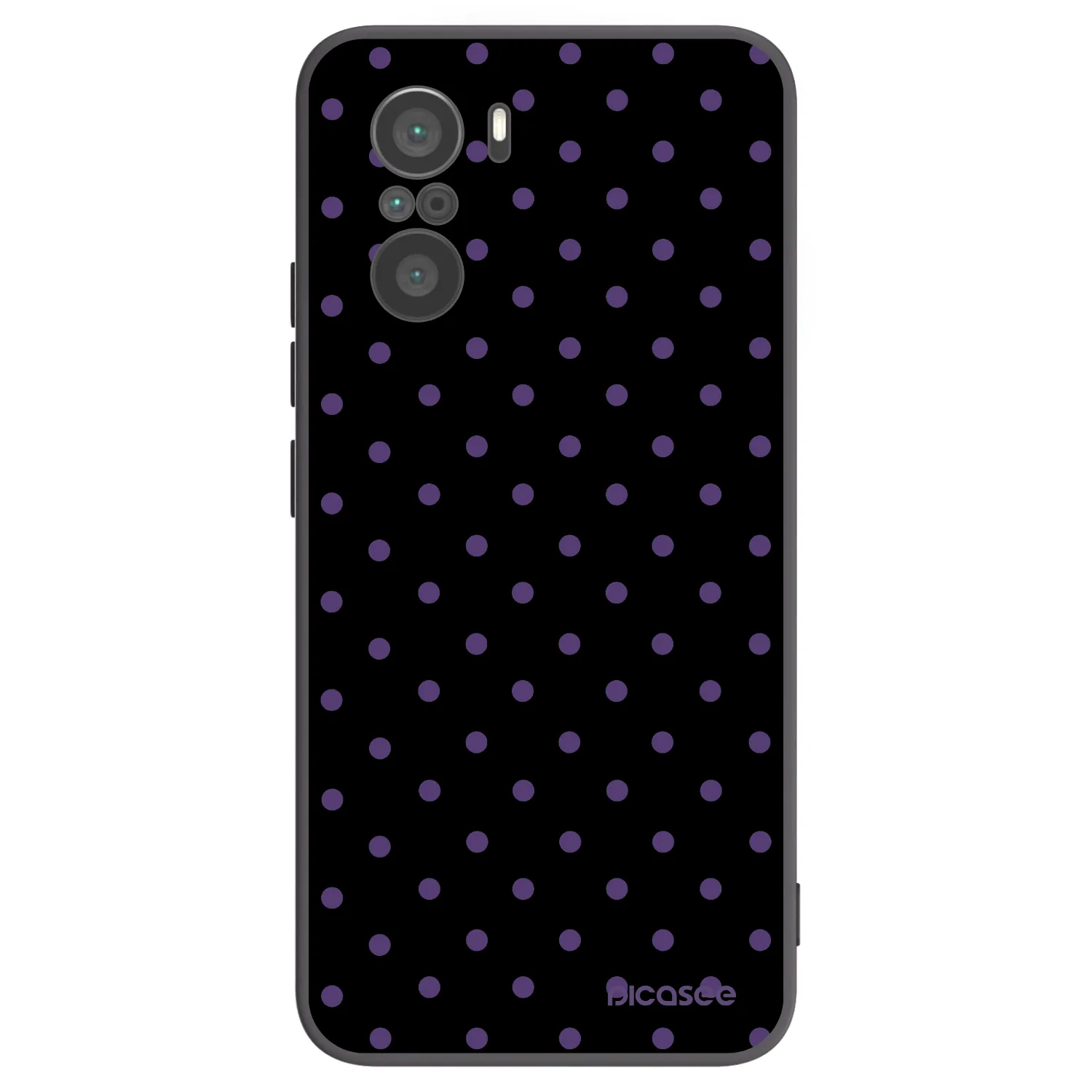 Picasee silikónový čierny obal pre Xiaomi Poco F3 - Flickers