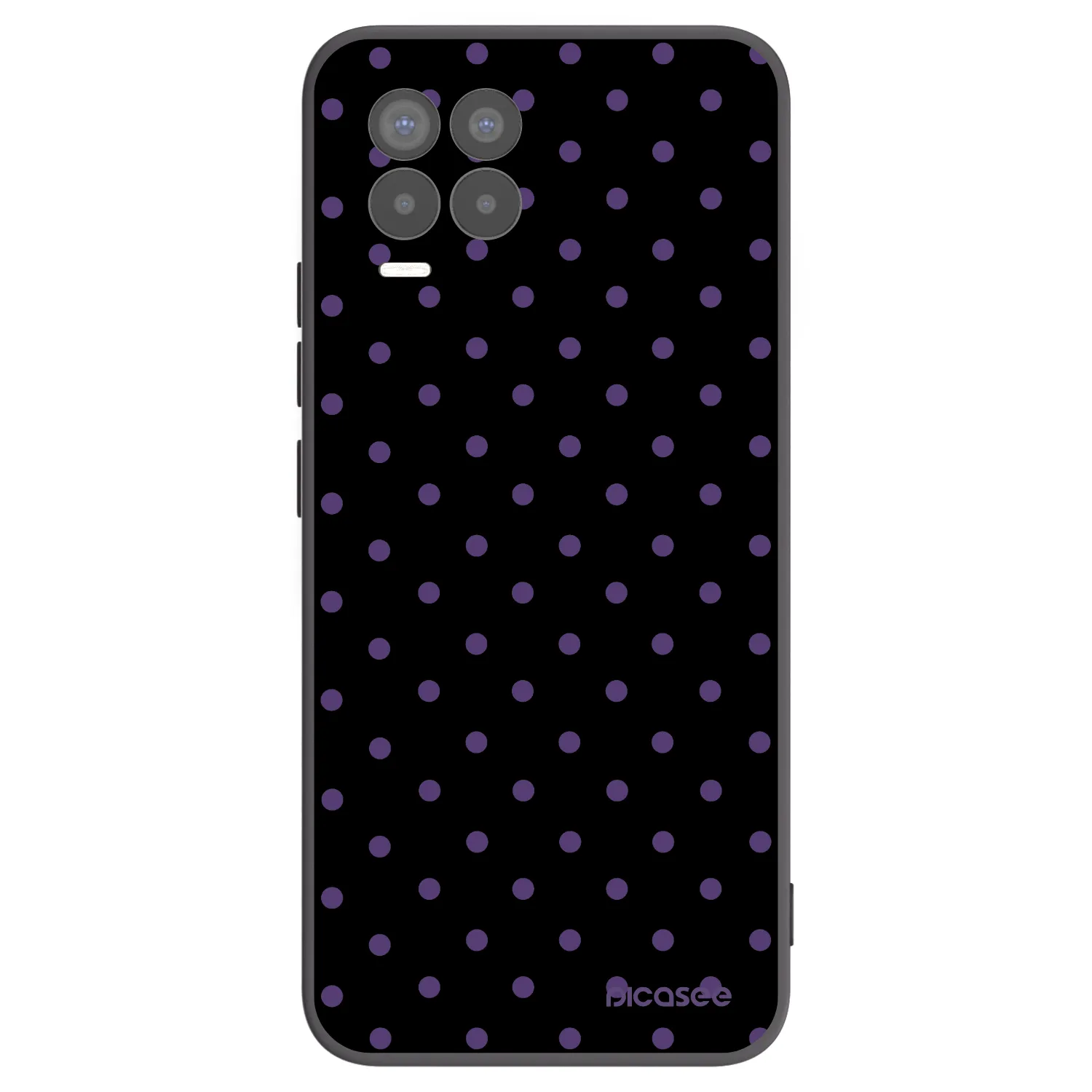 Picasee silikónový čierny obal pre Realme 8 Pro - Flickers