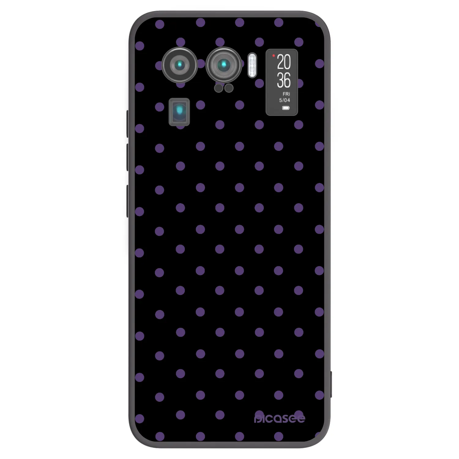 Picasee silikónový čierny obal pre Xiaomi Mi 11 Ultra - Flickers