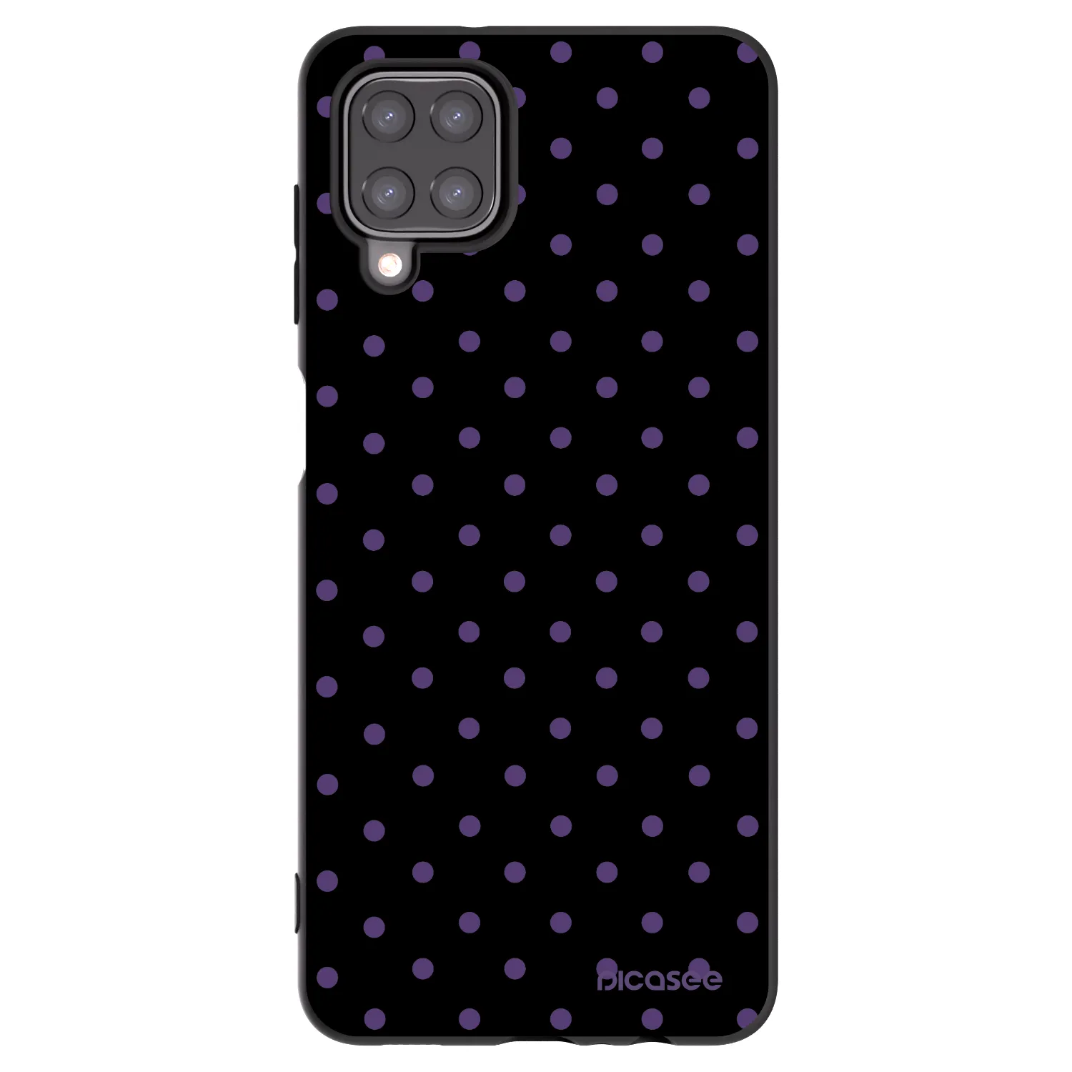 Picasee silikónový čierny obal pre Samsung Galaxy M12 M127F - Flickers
