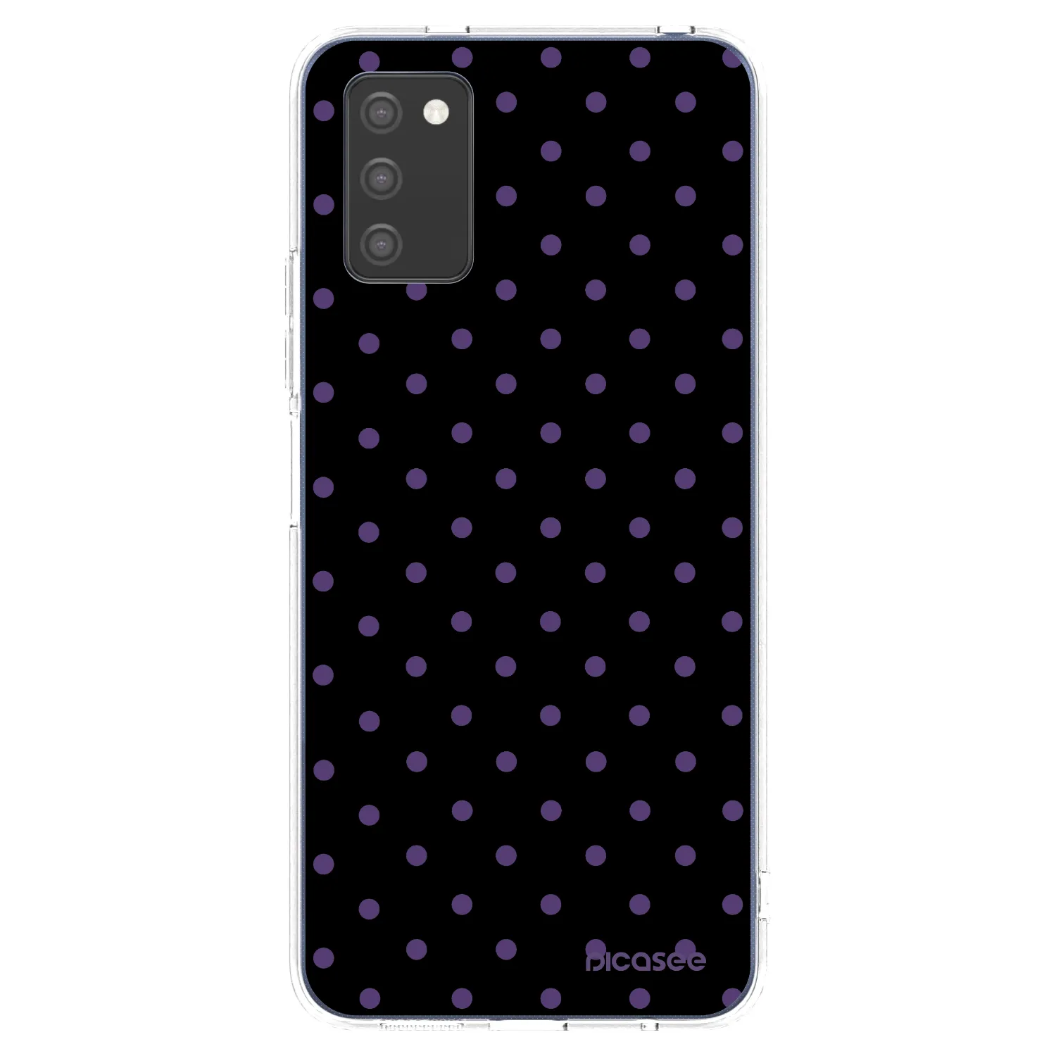 Picasee silikónový prehľadný obal pre Samsung Galaxy A02s A025G - Flickers