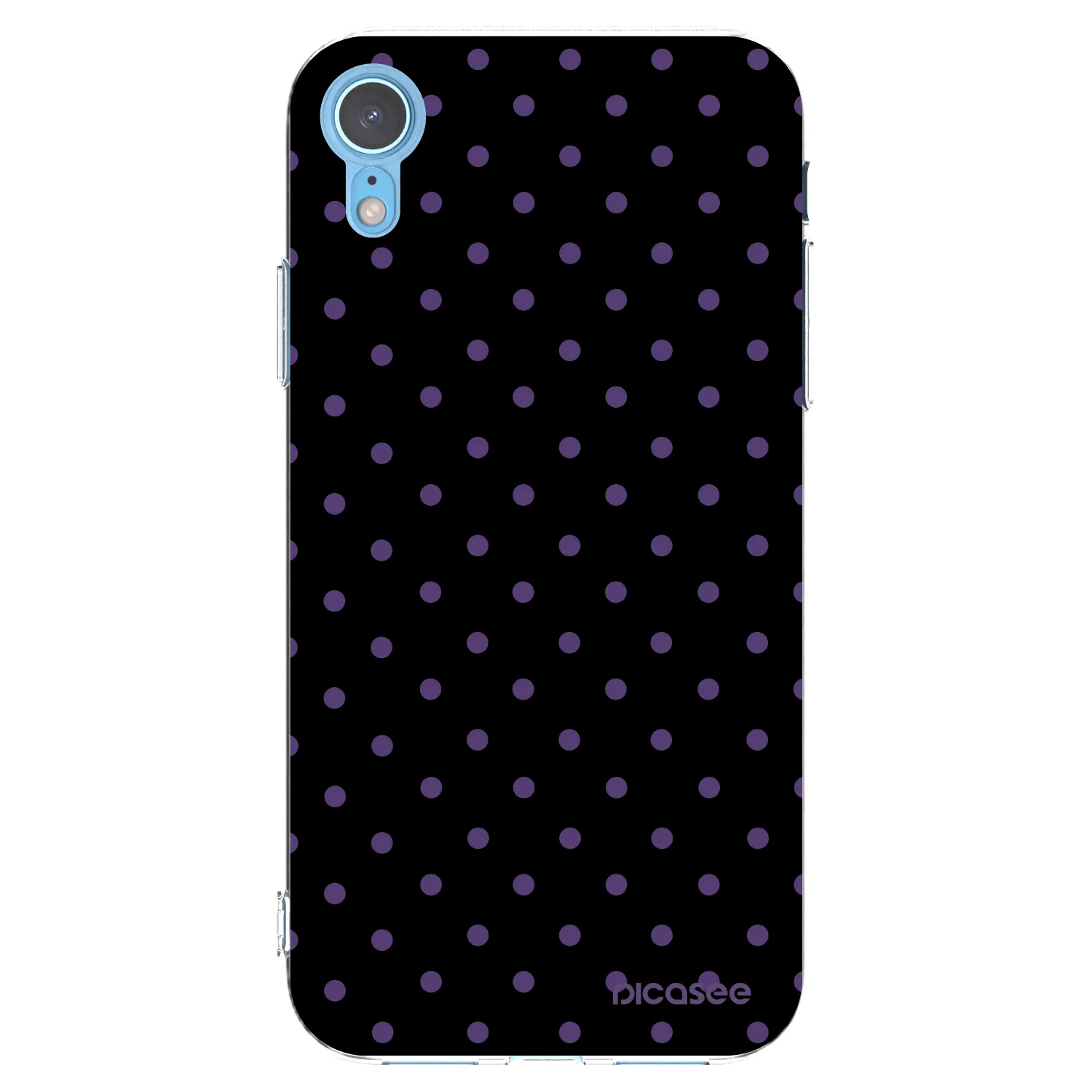 Picasee silikónový prehľadný obal pre Apple iPhone XR - Flickers