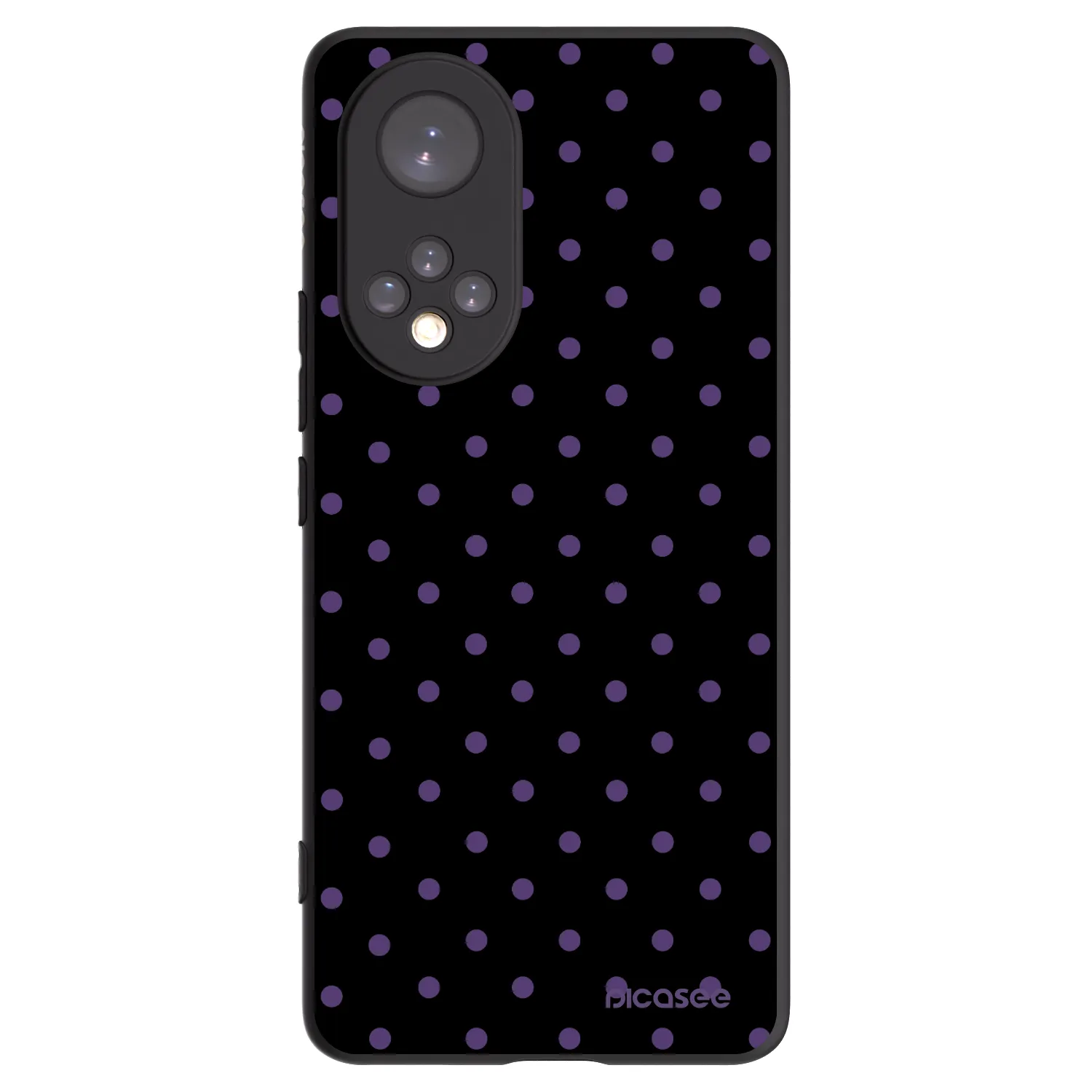 Picasee silikónový čierny obal pre Huawei Nova 9 - Flickers