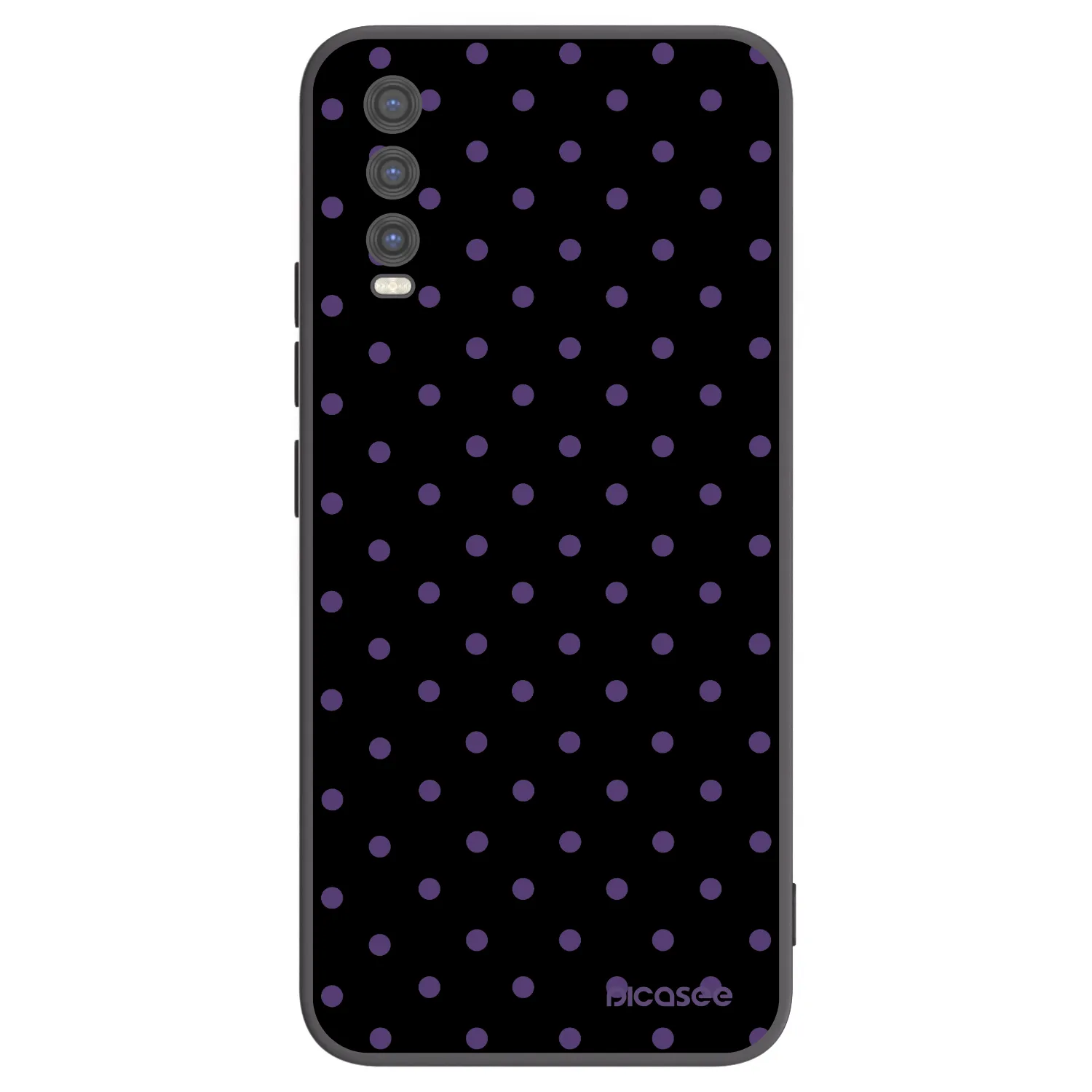 Picasee silikónový čierny obal pre Vivo Y20s - Flickers