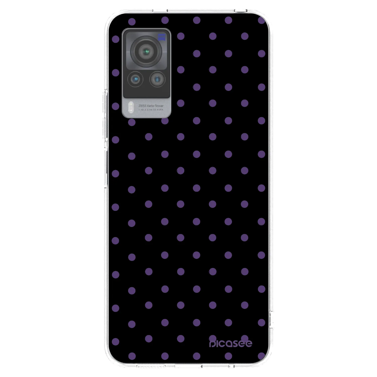 Picasee silikónový prehľadný obal pre Vivo X60 Pro 5G - Flickers