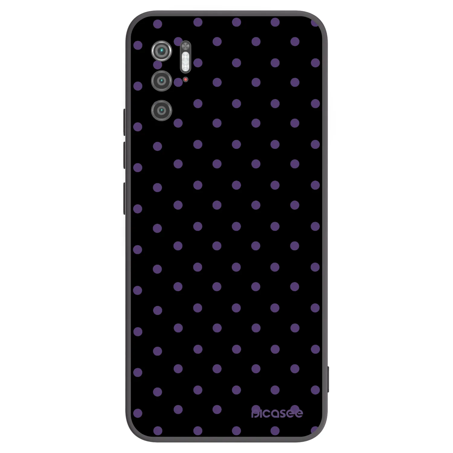 Picasee silikónový čierny obal pre Xiaomi Poco M3 Pro 5G - Flickers