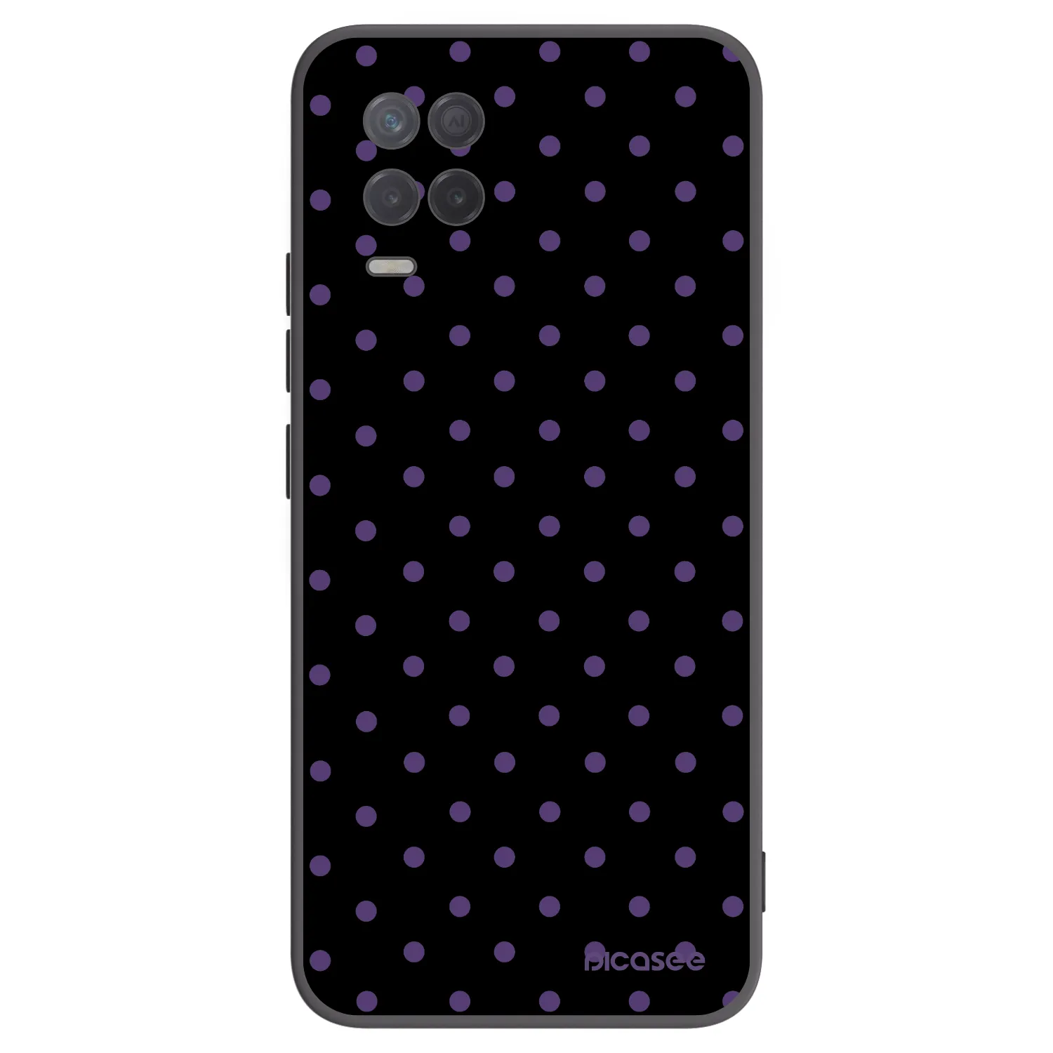 Picasee silikónový čierny obal pre Realme 8 5G - Flickers