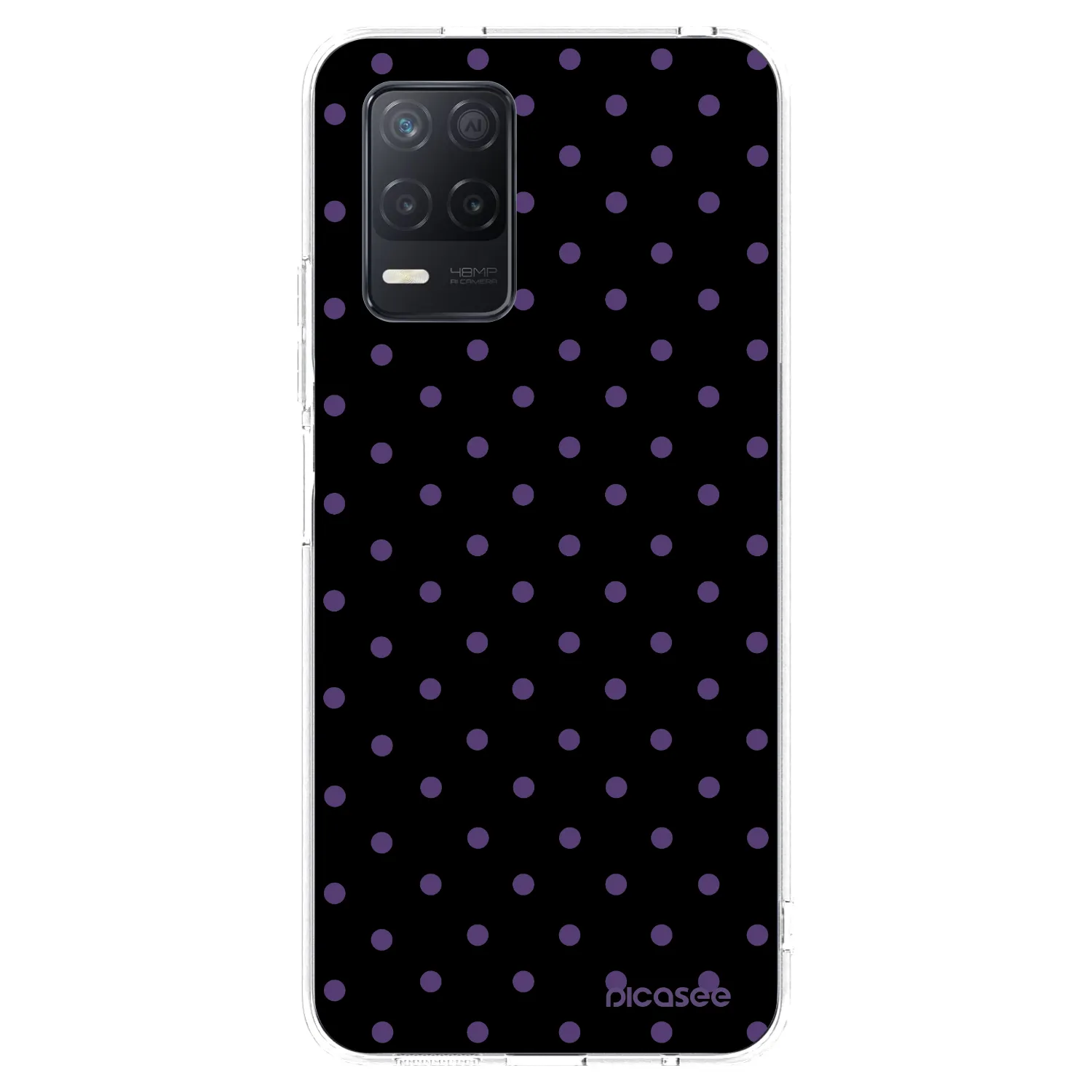 Picasee silikónový prehľadný obal pre Realme 8 5G - Flickers