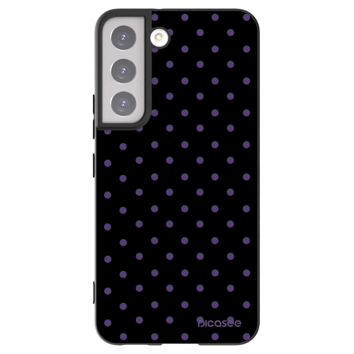 Picasee silikónový čierny obal pre Samsung Galaxy S22 5G - Flickers
