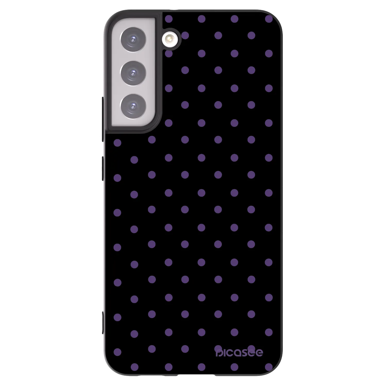 Picasee silikónový čierny obal pre Samsung Galaxy S22+ 5G - Flickers