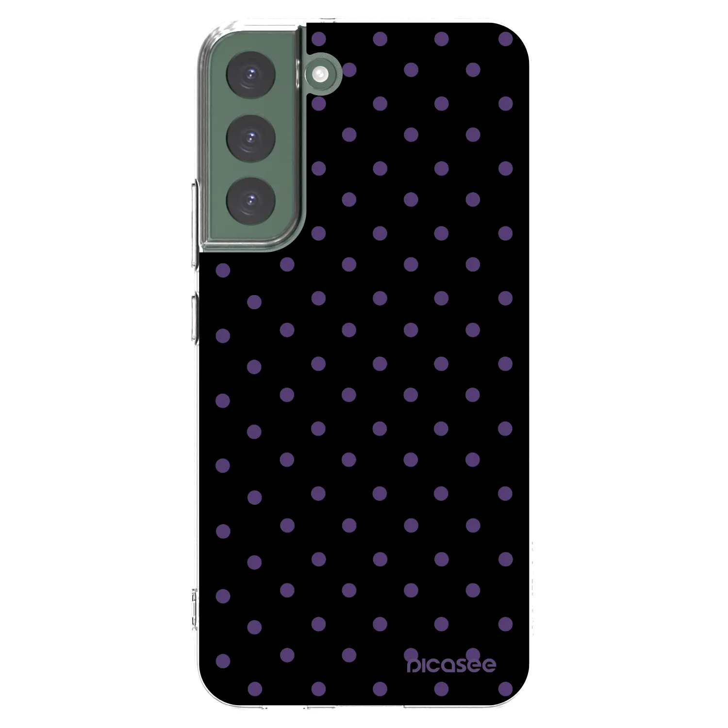 Picasee silikónový prehľadný obal pre Samsung Galaxy S22+ 5G - Flickers