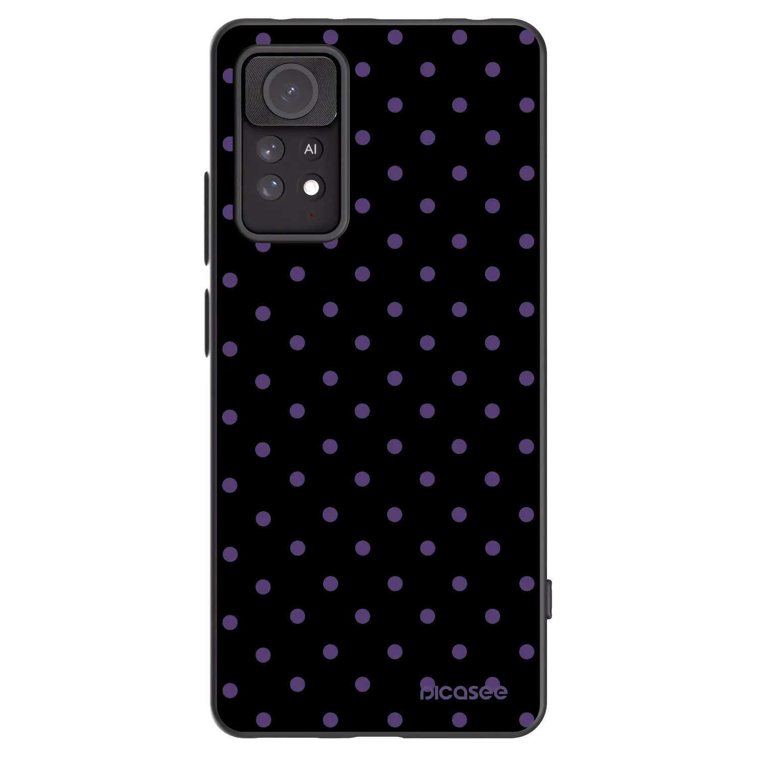 Picasee silikónový čierny obal pre Xiaomi Redmi Note 11 Pro - Flickers