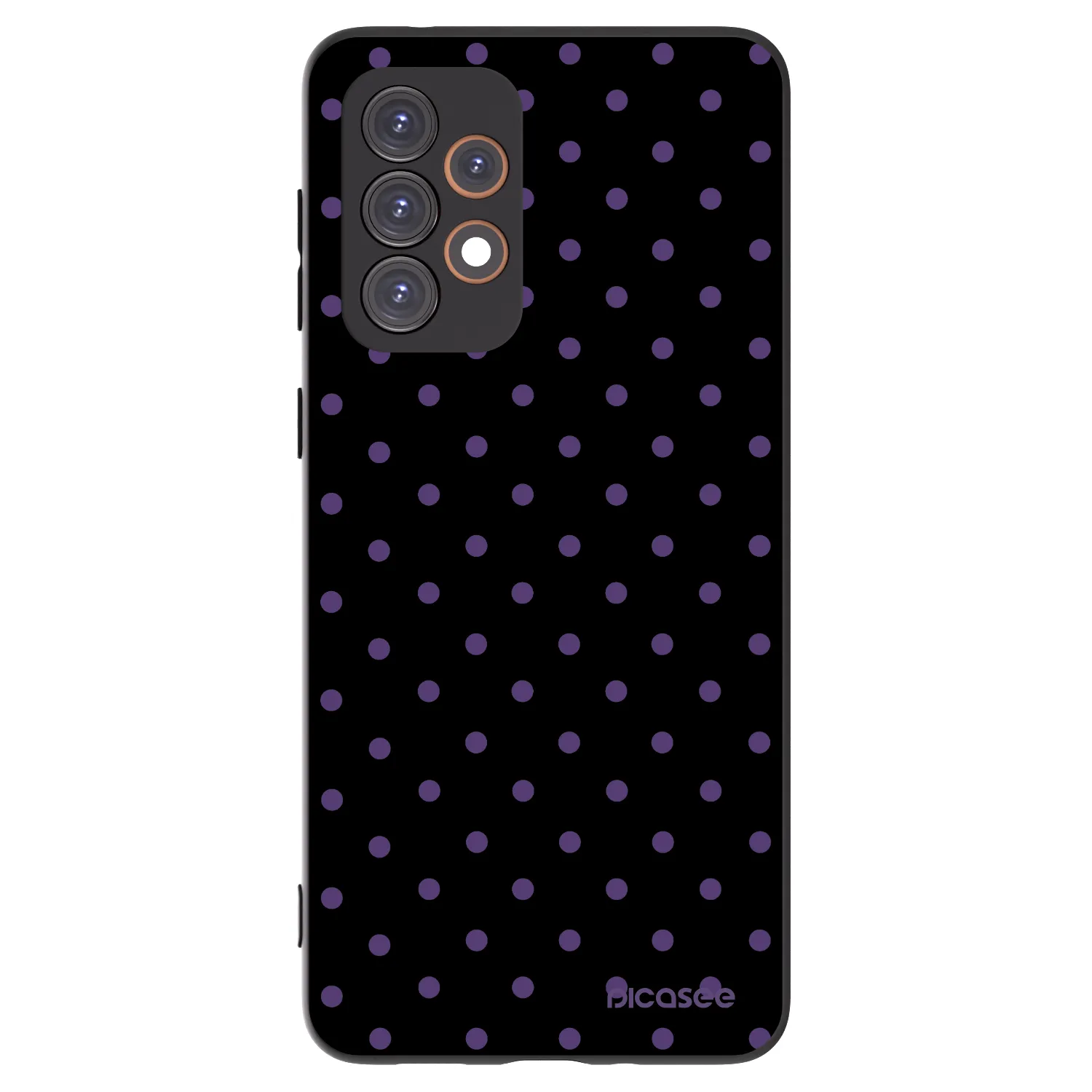 Picasee silikónový čierny obal pre Samsung Galaxy A33 5G A336 - Flickers