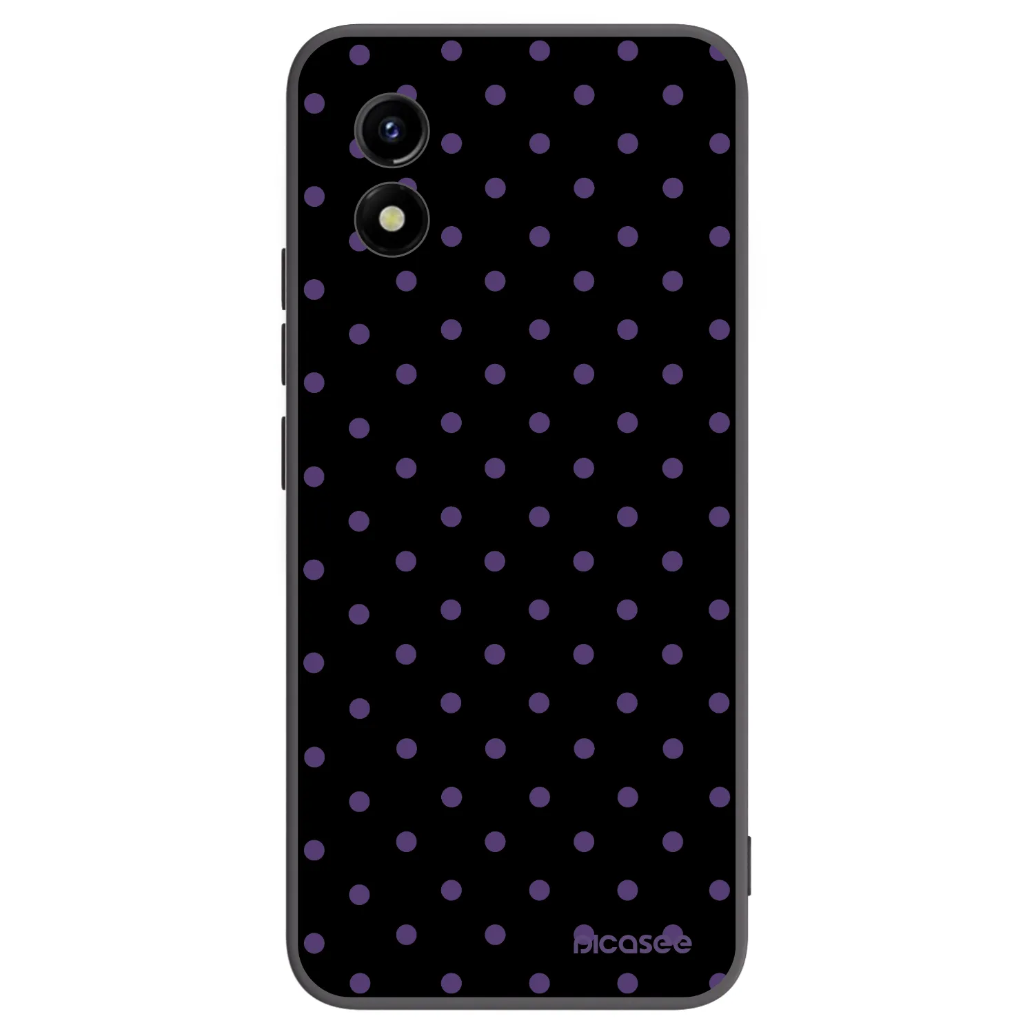 Picasee silikónový čierny obal pre Vivo Y01 - Flickers