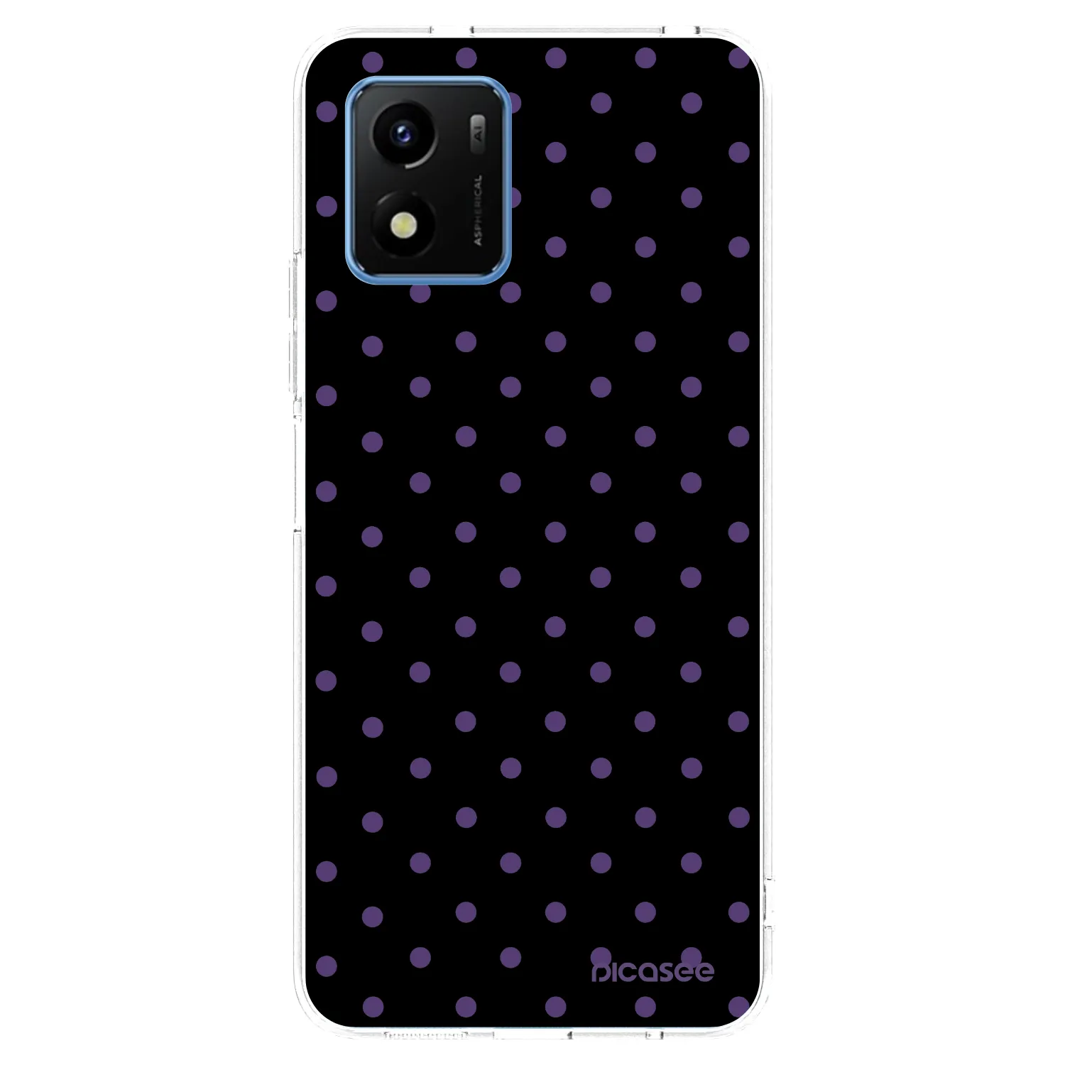 Picasee silikónový prehľadný obal pre Vivo Y01 - Flickers