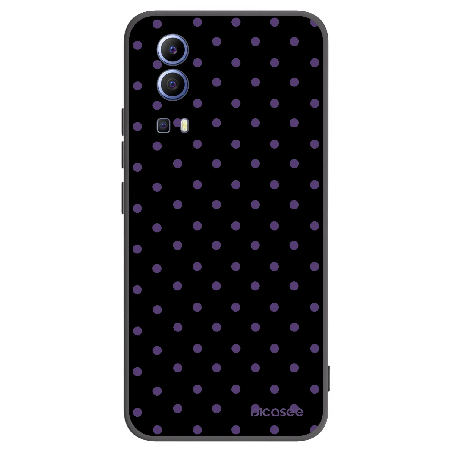 Picasee silikónový čierny obal pre Vivo Y52 5G - Flickers