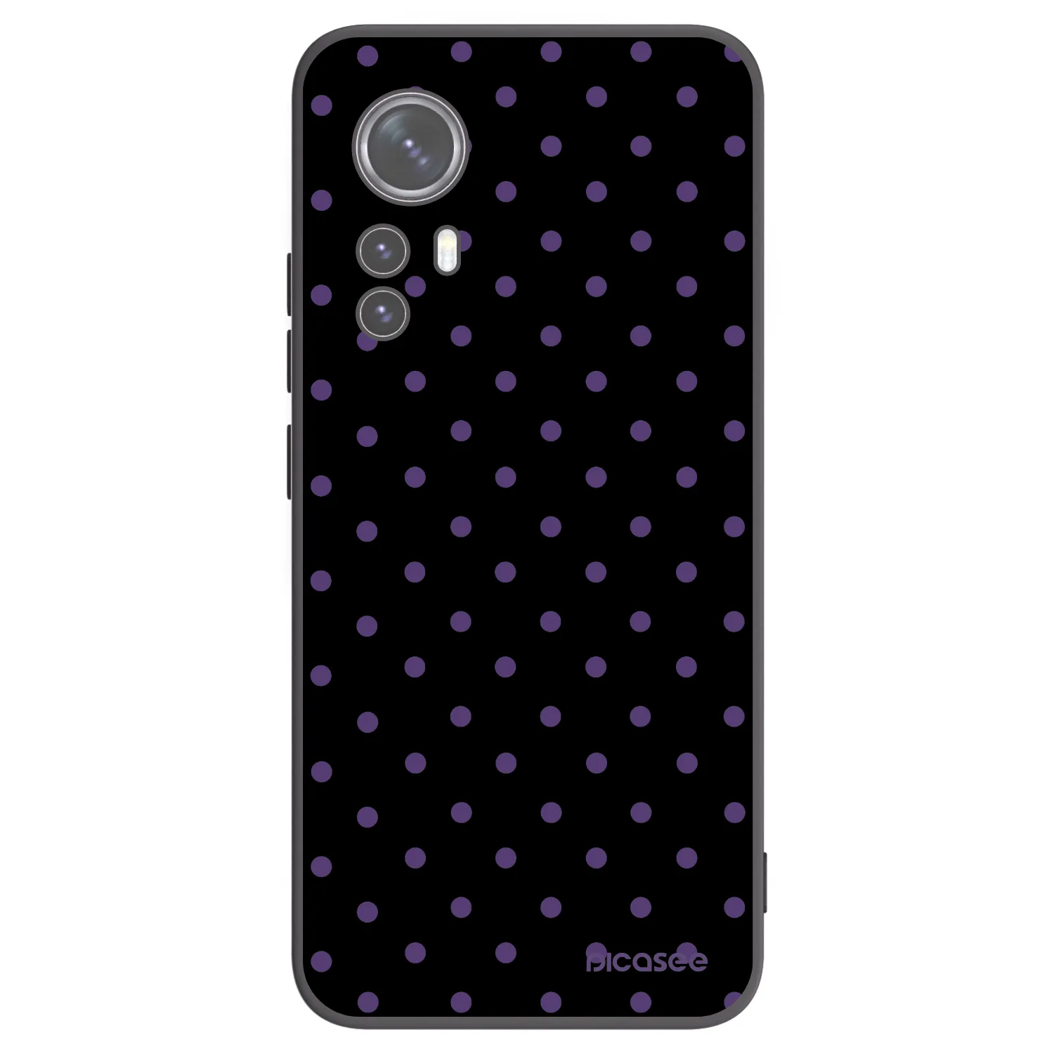 Picasee silikónový čierny obal pre Xiaomi 12X - Flickers