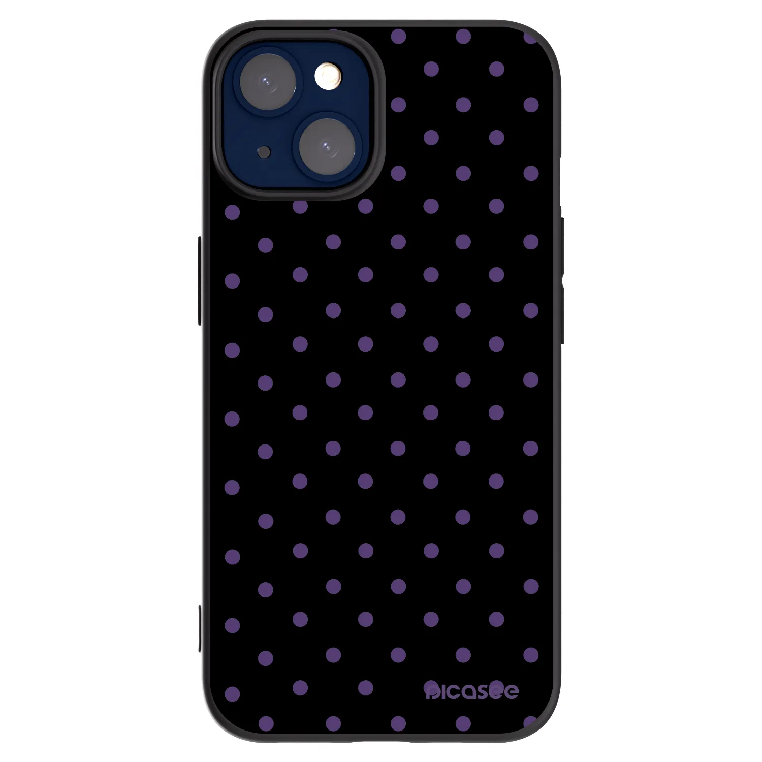 Picasee silikónový čierny obal pre Apple iPhone 14 - Flickers
