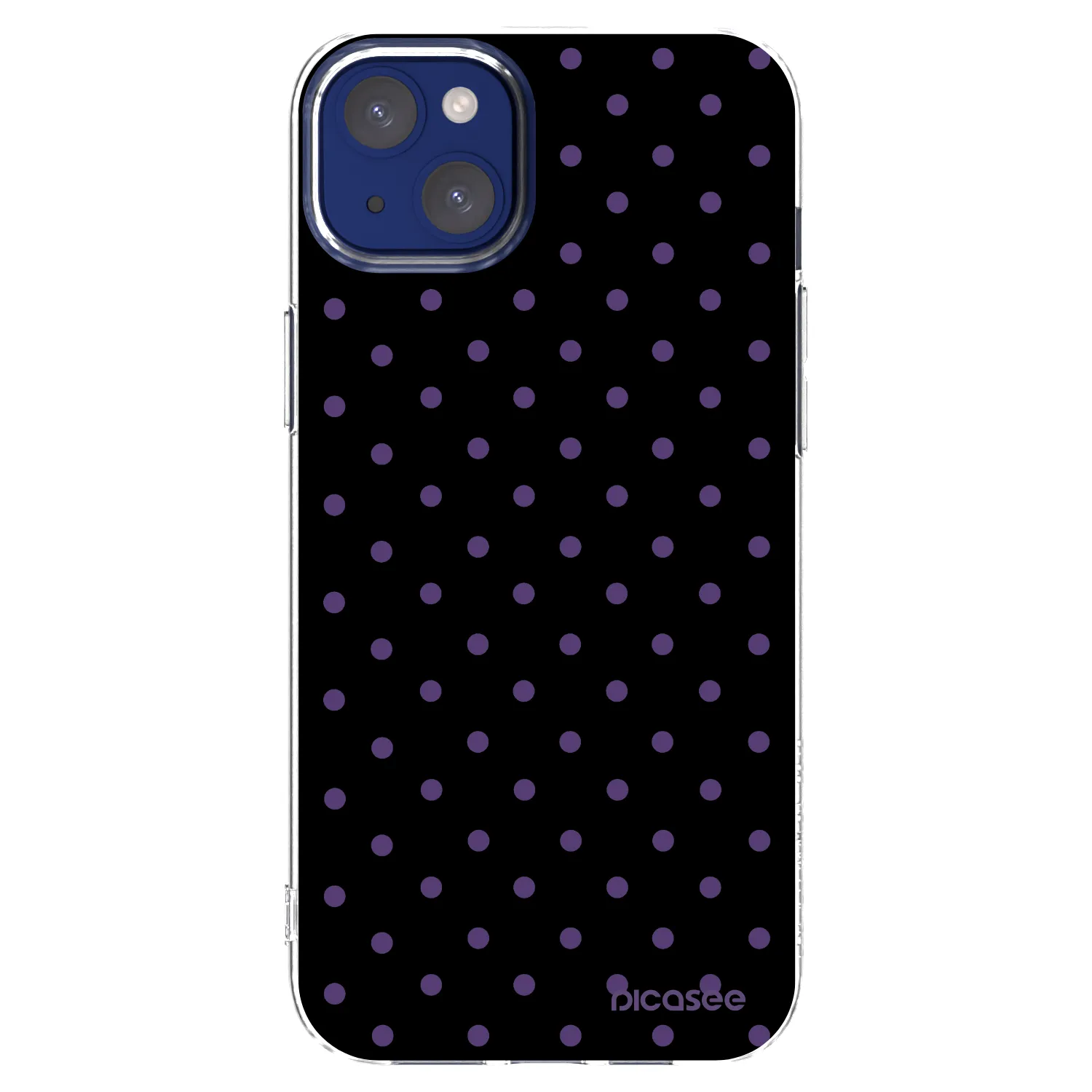 Picasee silikónový prehľadný obal pre Apple iPhone 14 Plus - Flickers