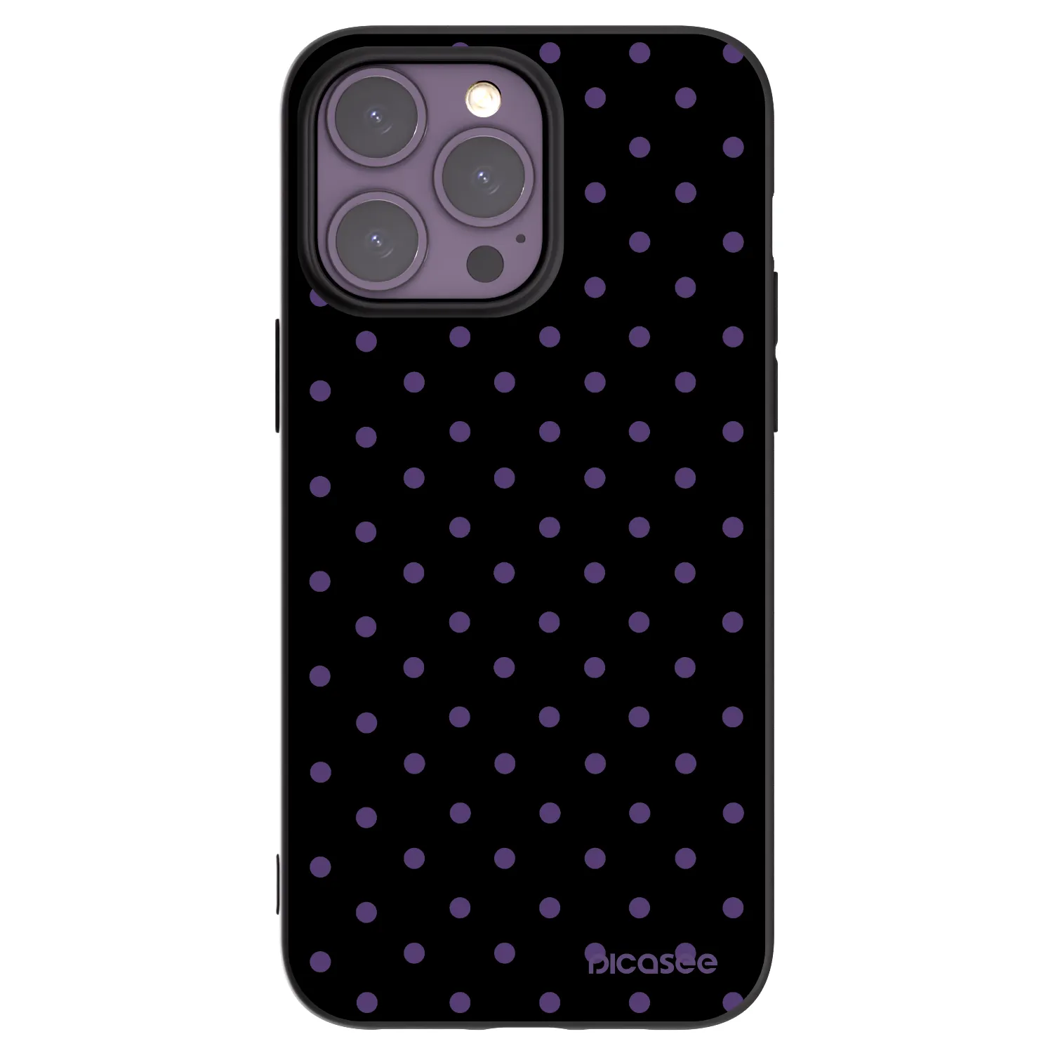 Picasee silikónový čierny obal pre Apple iPhone 14 Pro Max - Flickers