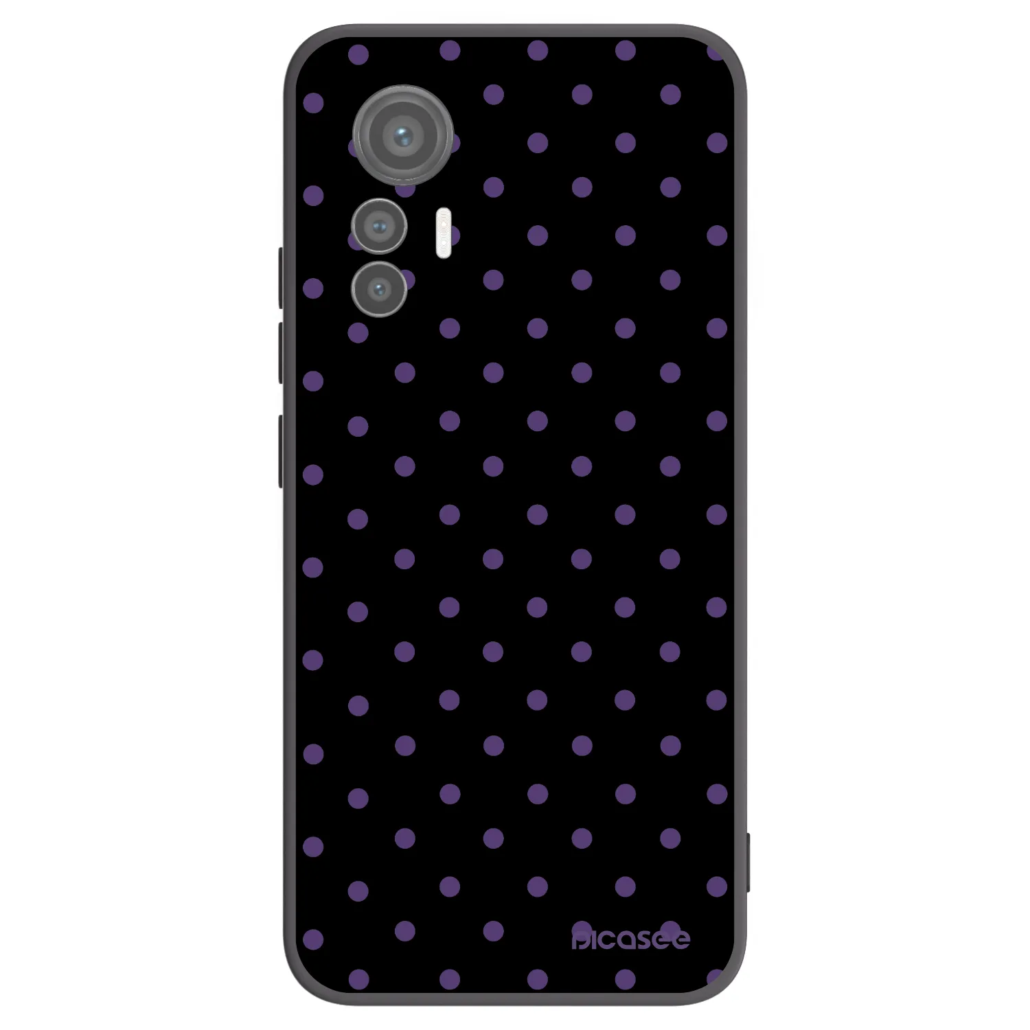 Picasee silikónový čierny obal pre Xiaomi 12 Lite - Flickers