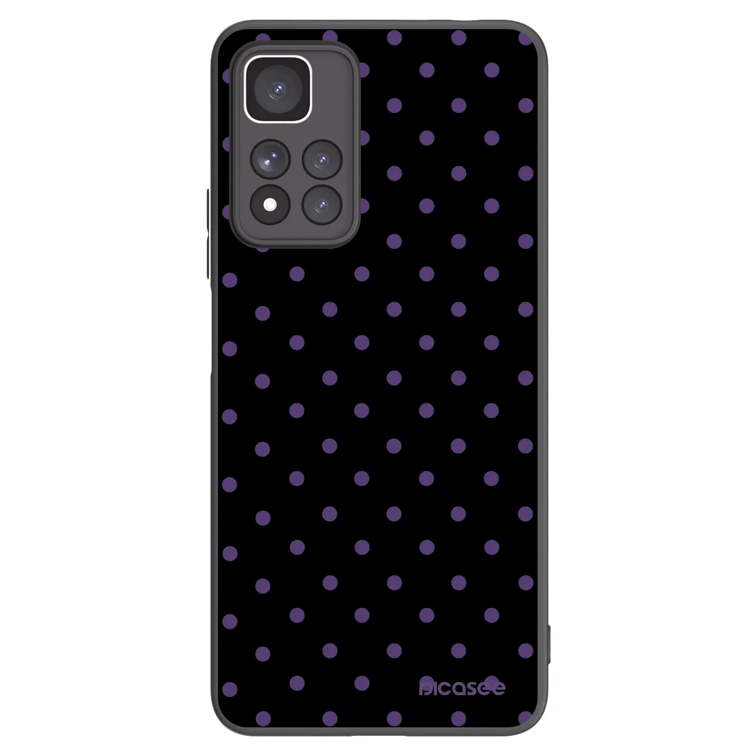 Picasee silikónový čierny obal pre Xiaomi Redmi Note 11 Pro+ 5G - Flickers
