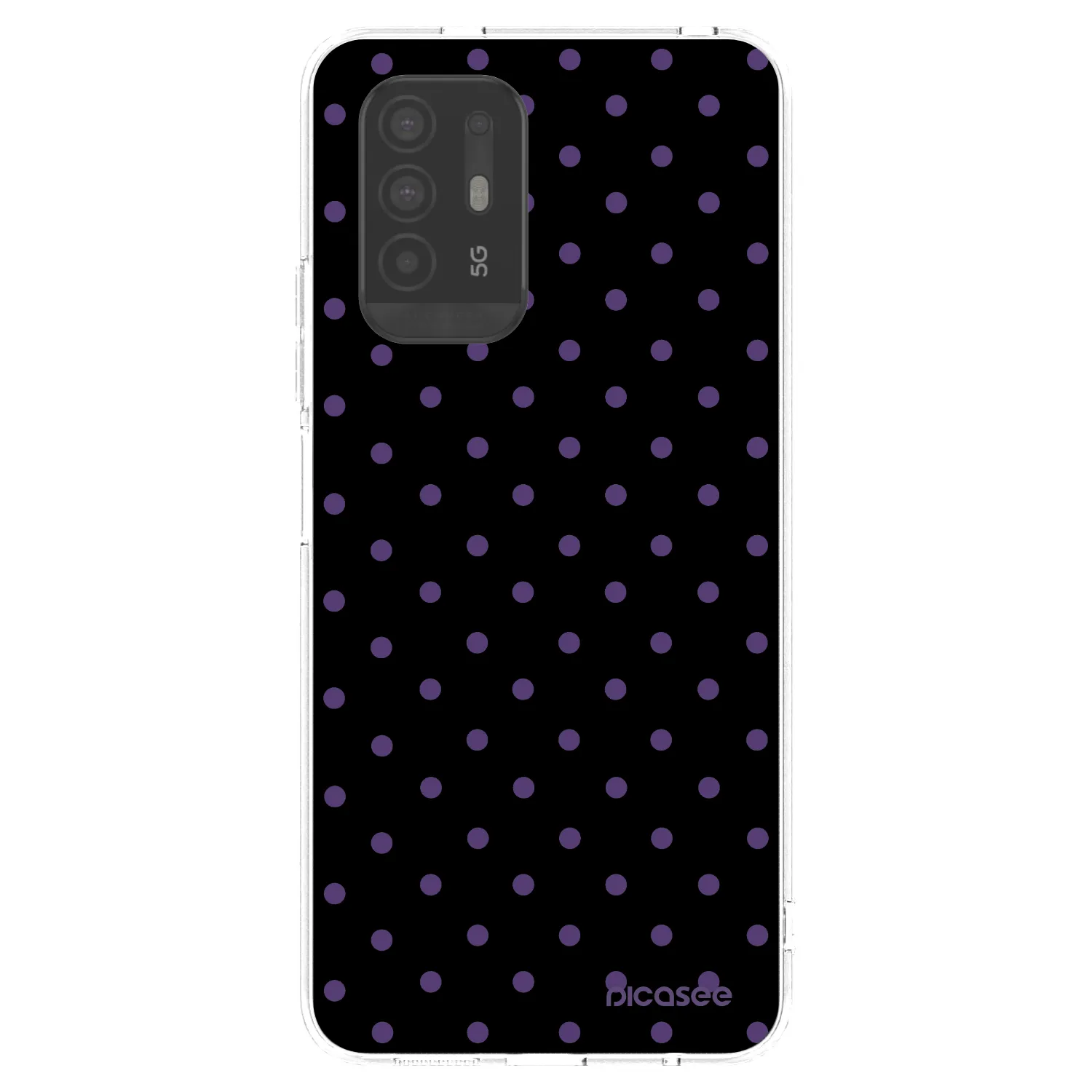 Picasee silikónový prehľadný obal pre OPPO A94 5G - Flickers