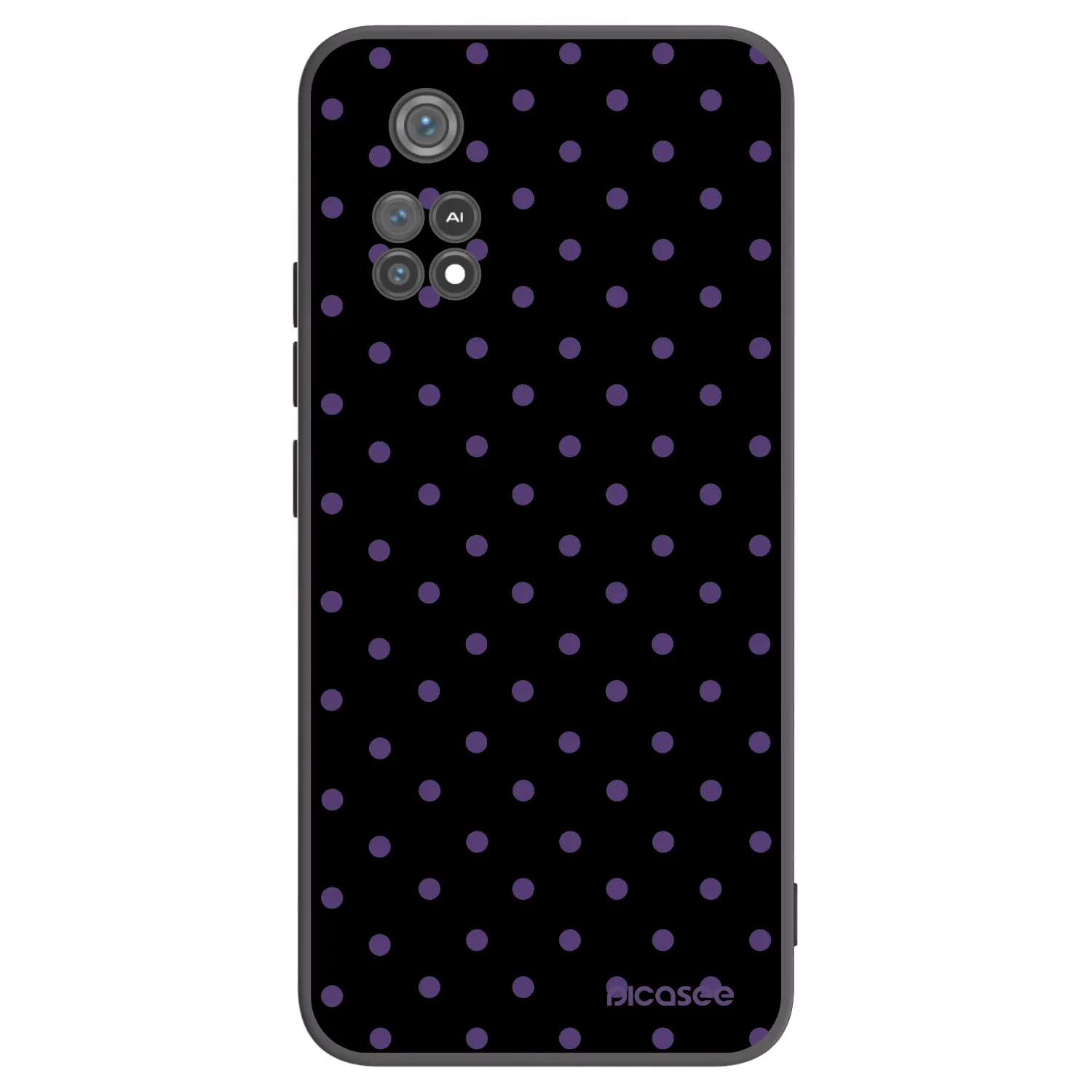 Picasee silikónový čierny obal pre Xiaomi Poco M4 Pro - Flickers