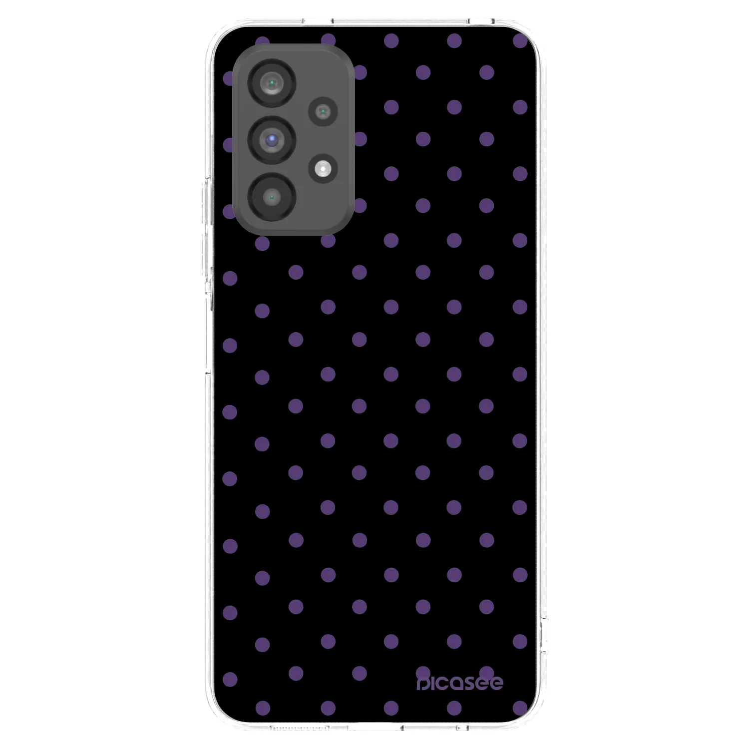Picasee silikónový prehľadný obal pre Samsung Galaxy A73 5G - Flickers