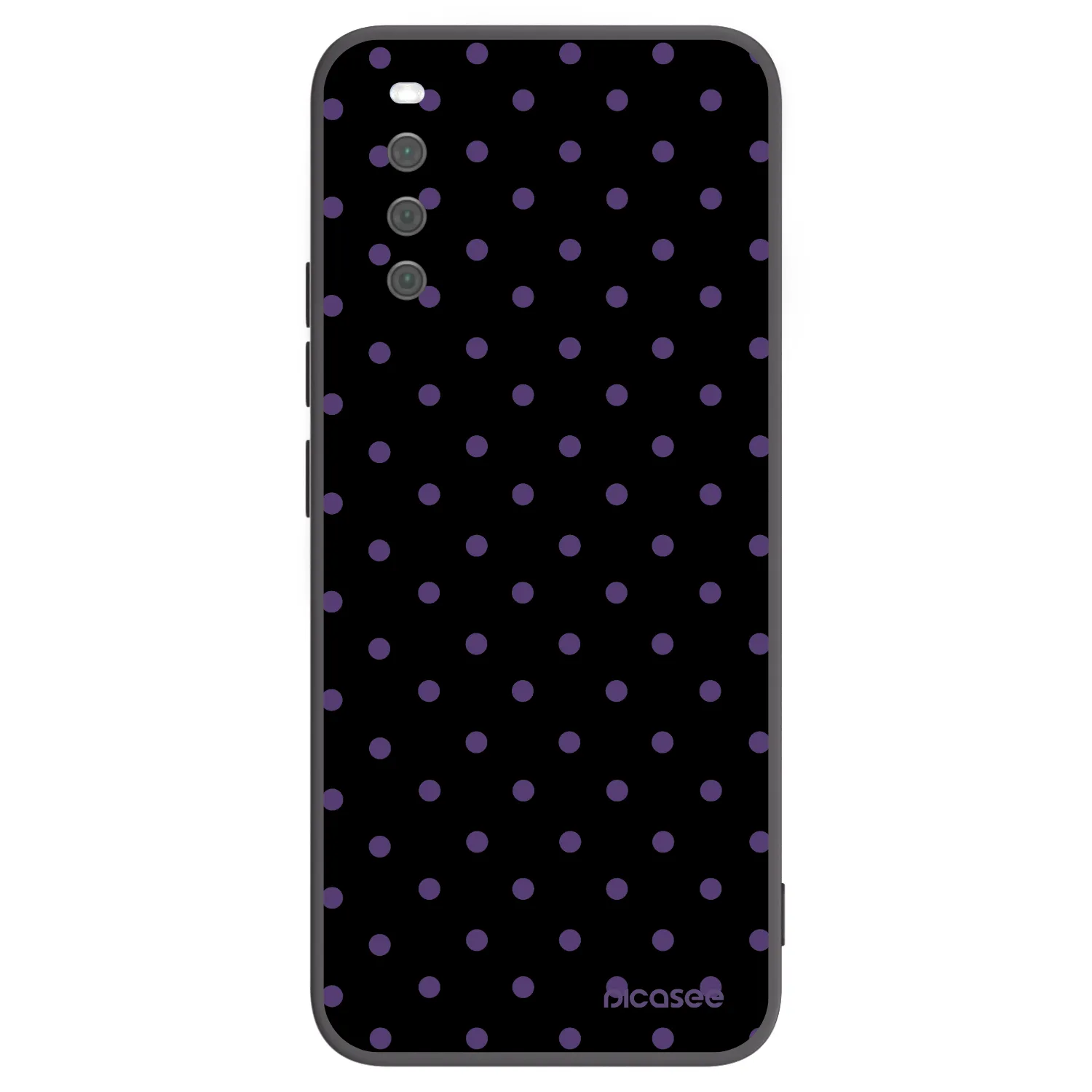 Picasee silikónový čierny obal pre Sony Xperia 10 III - Flickers