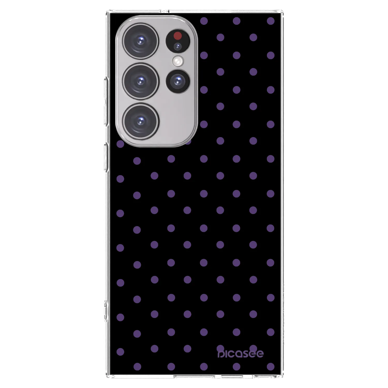 Picasee silikónový prehľadný obal pre Samsung Galaxy S23 Ultra 5G - Flickers