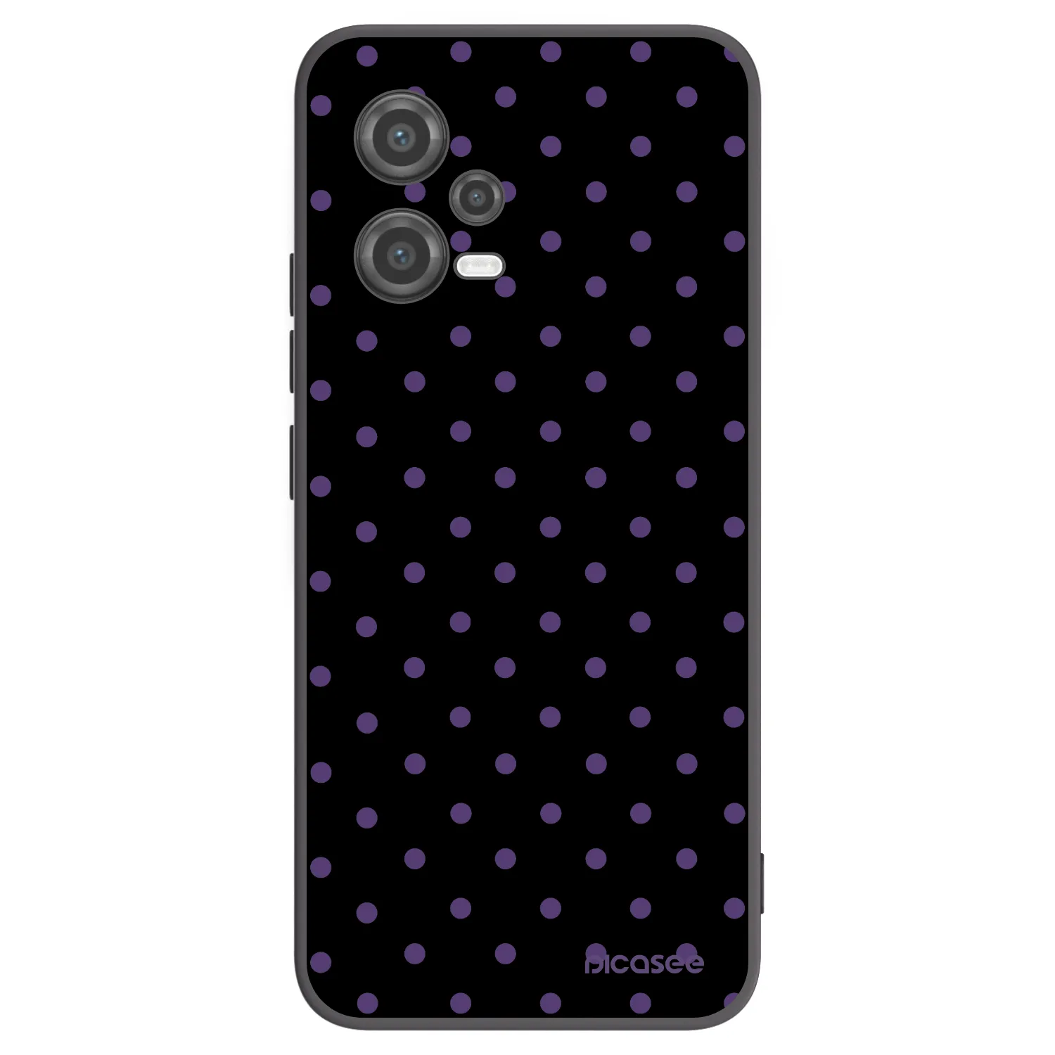 Picasee silikónový čierny obal pre Xiaomi Poco X5 - Flickers