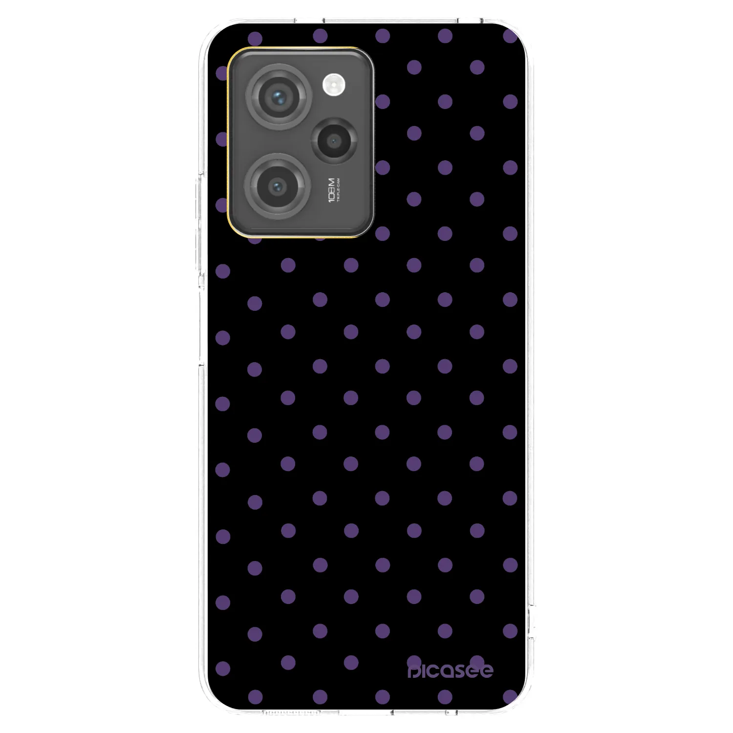 Picasee silikónový čierny obal pre Xiaomi Poco X5 Pro - Flickers