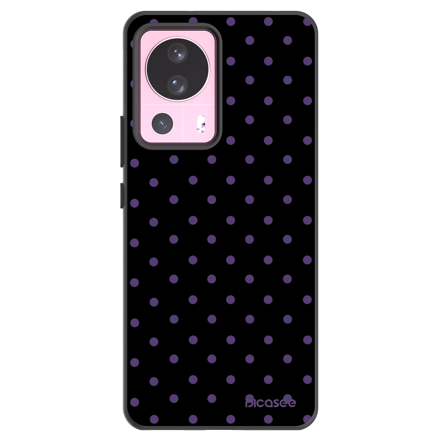 Picasee silikónový čierny obal pre Xiaomi 13 Lite - Flickers