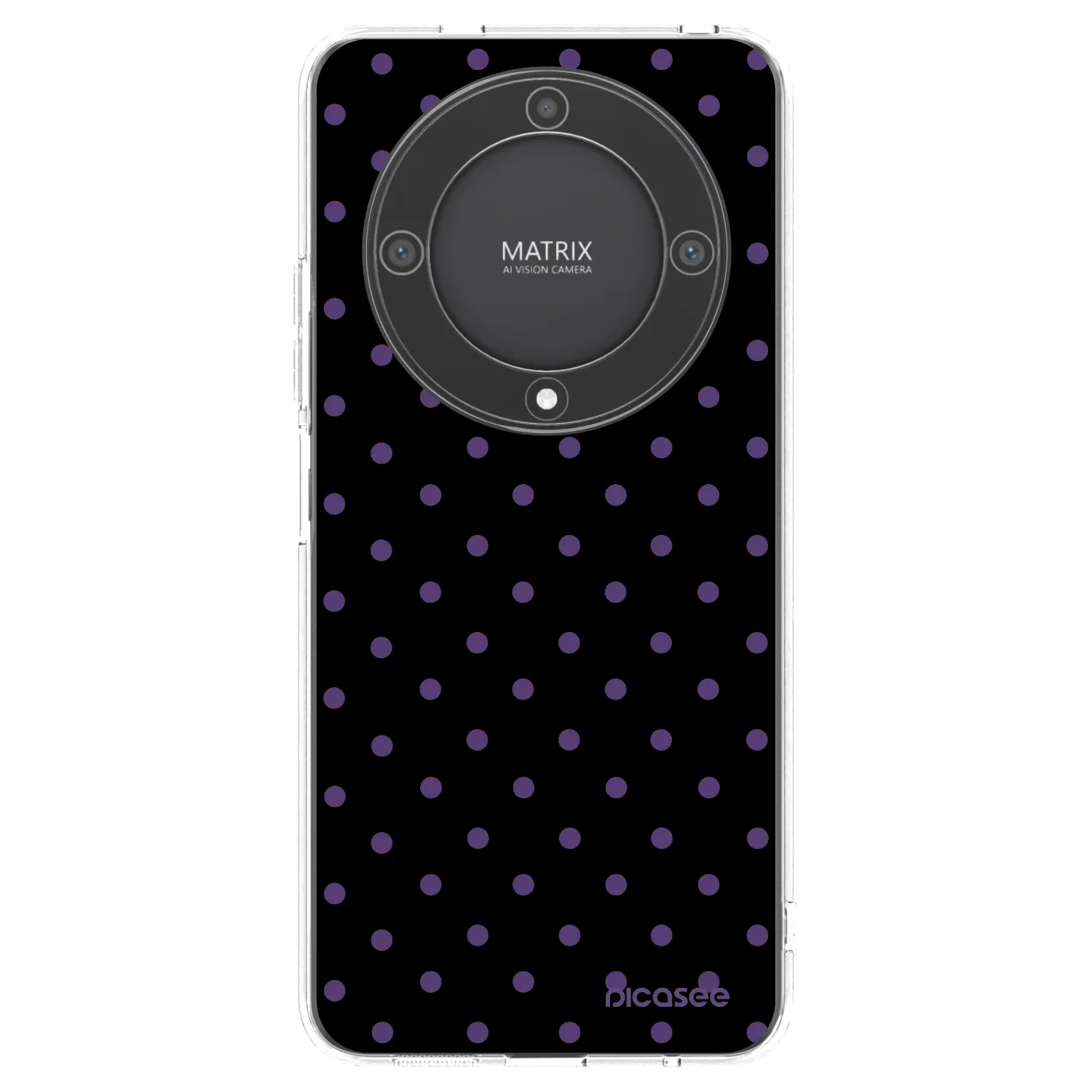 Picasee silikónový prehľadný obal pre Honor Magic5 Lite 5G - Flickers