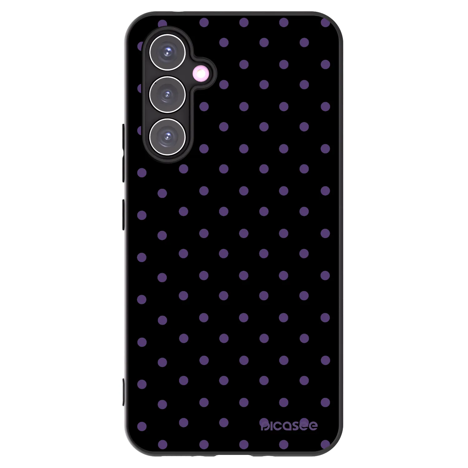 Picasee silikónový čierny obal pre Samsung Galaxy A54 5G A546B - Flickers