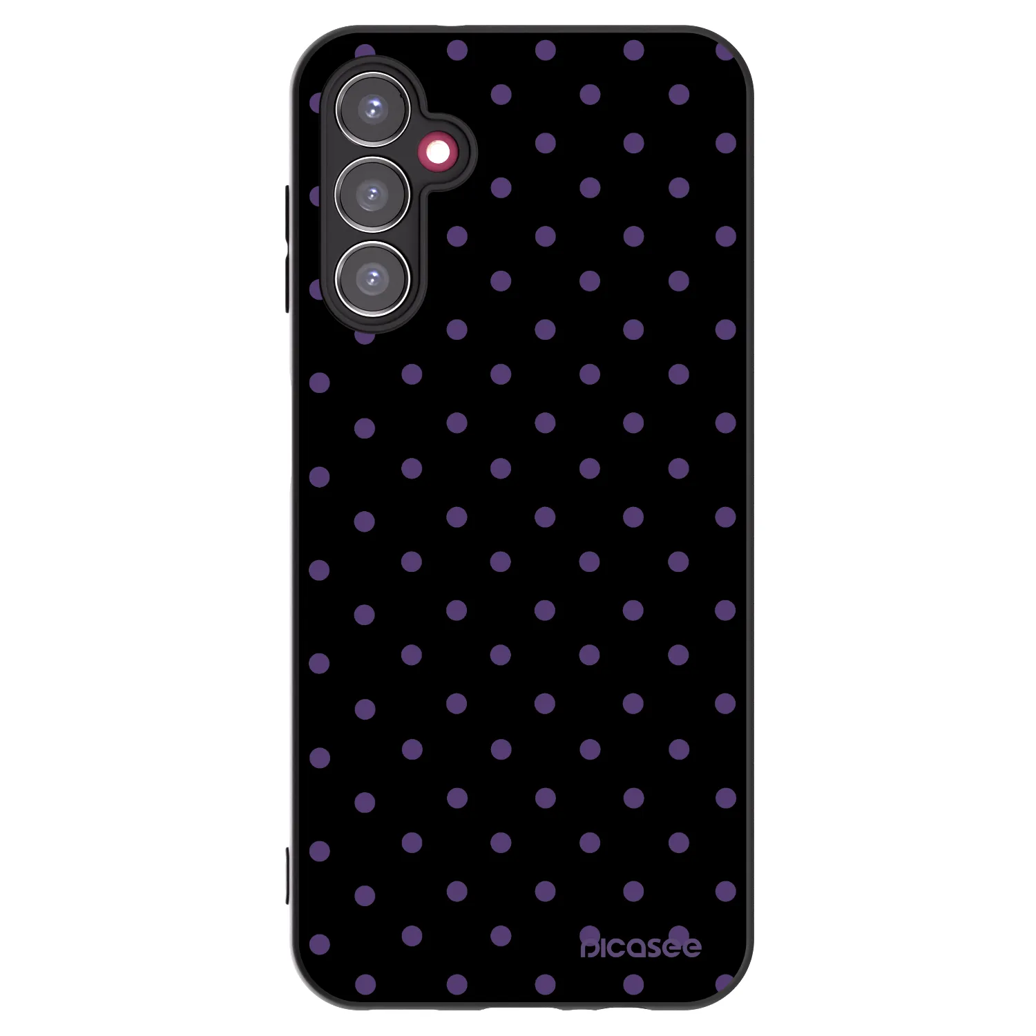 Picasee silikónový čierny obal pre Samsung Galaxy A14 5G A146P - Flickers