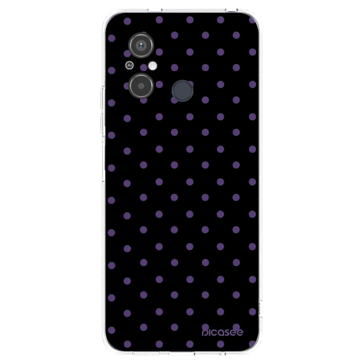 Picasee silikónový prehľadný obal pre Xiaomi Redmi 12C - Flickers