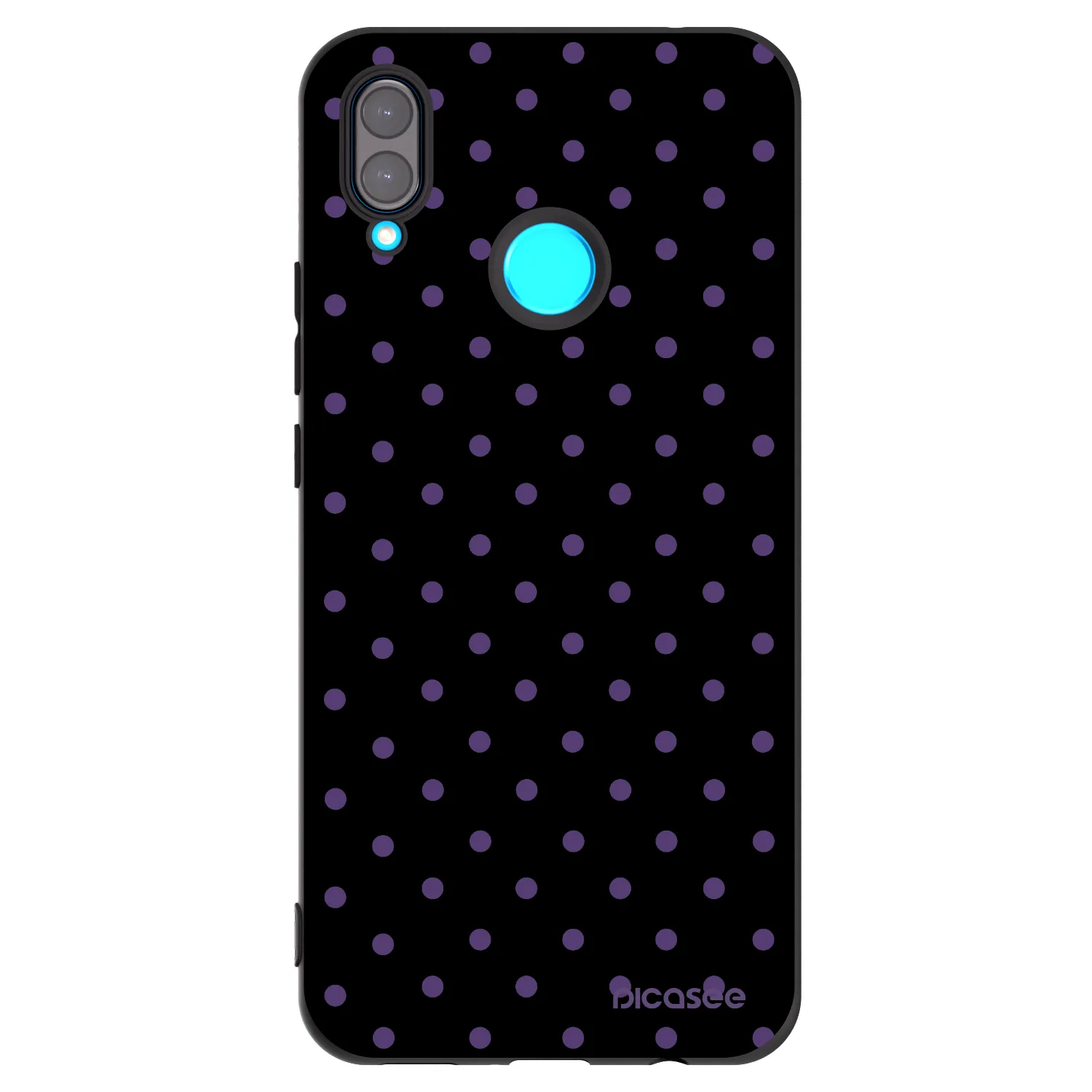 Picasee silikónový čierny obal pre Huawei Nova 3i - Flickers