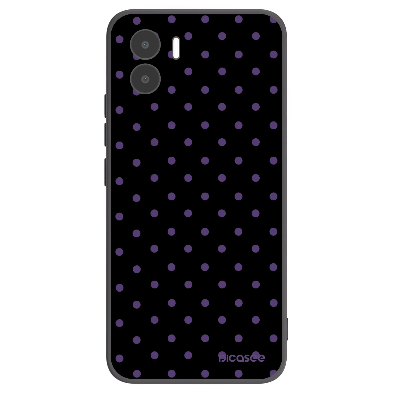 Picasee silikónový čierny obal pre Xiaomi Redmi A2 - Flickers