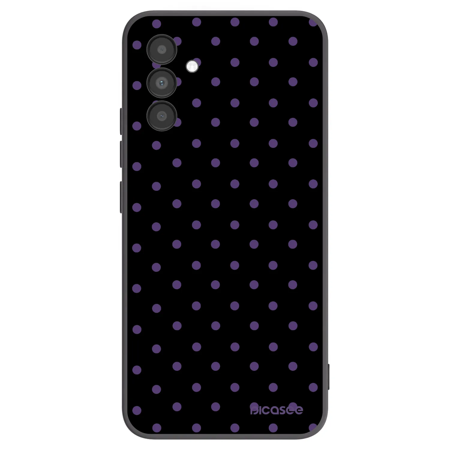 Picasee silikónový čierny obal pre Samsung Galaxy A04s A047F - Flickers