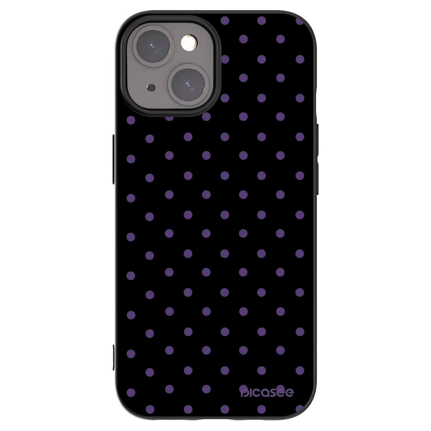 Picasee silikónový čierny obal pre Apple iPhone 15 - Flickers